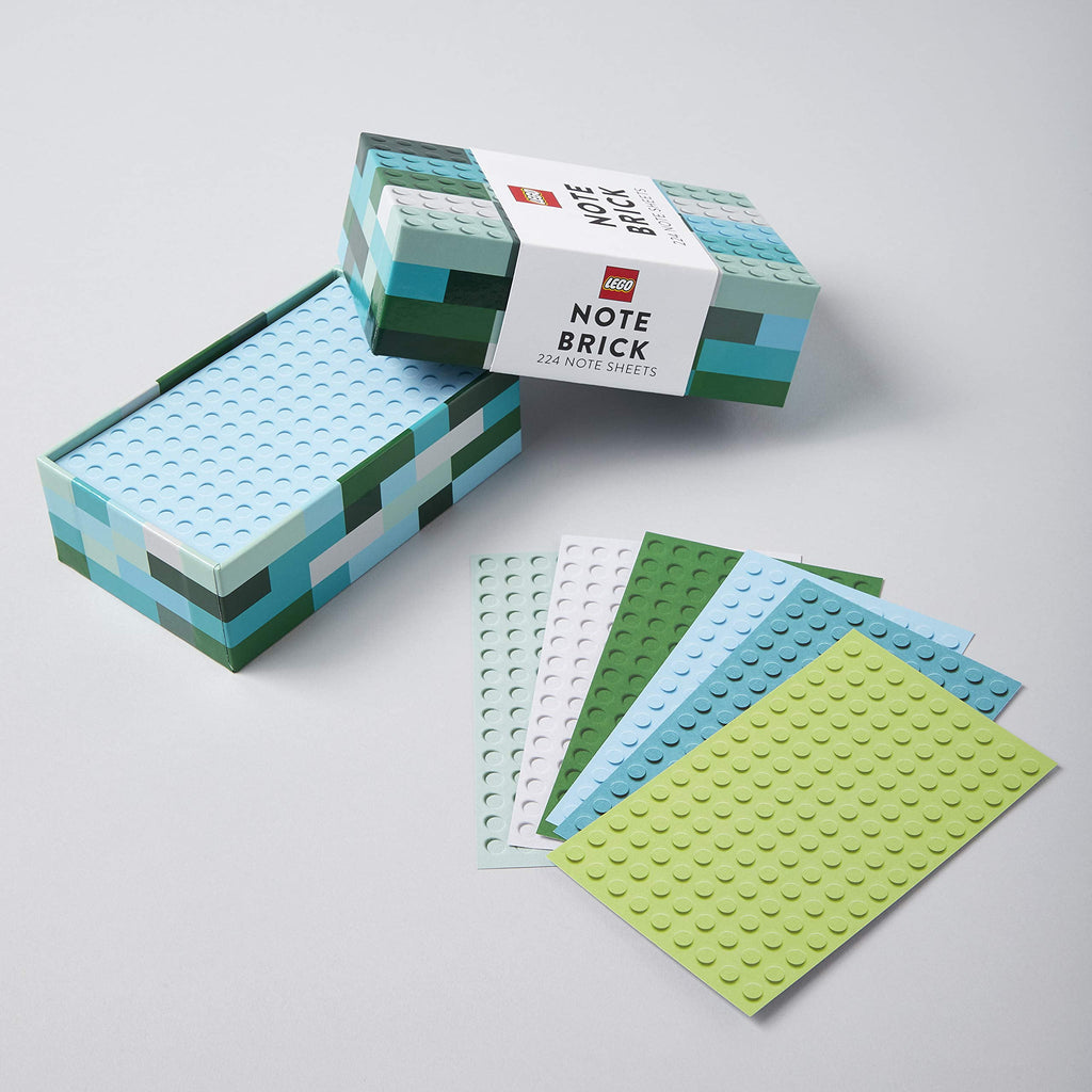 LEGO x Chronicle Books: LEGO® Note Brick (Blue-Green) (Other)