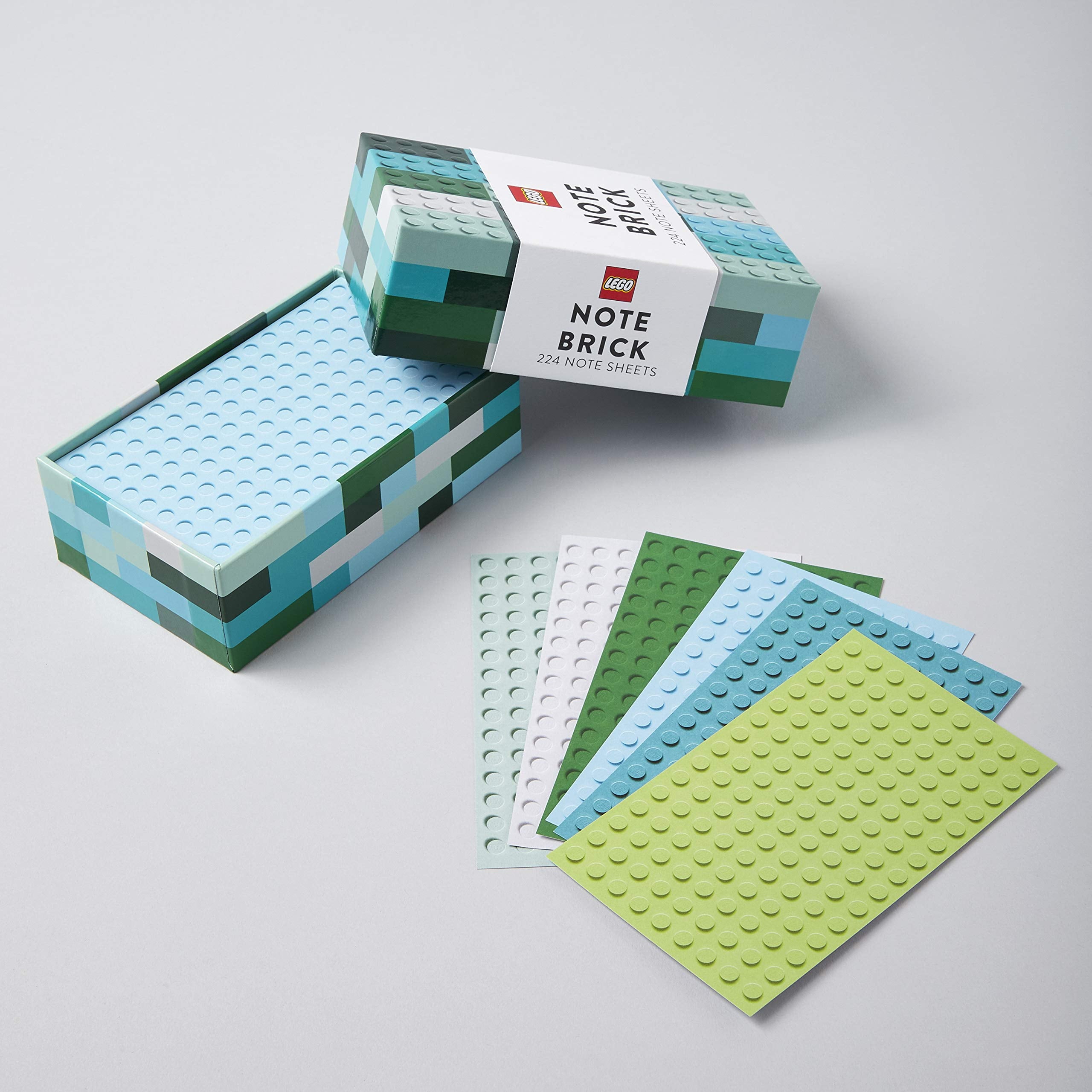 LEGO x Chronicle Books: LEGO® Note Brick (Blue-Green) (Other)