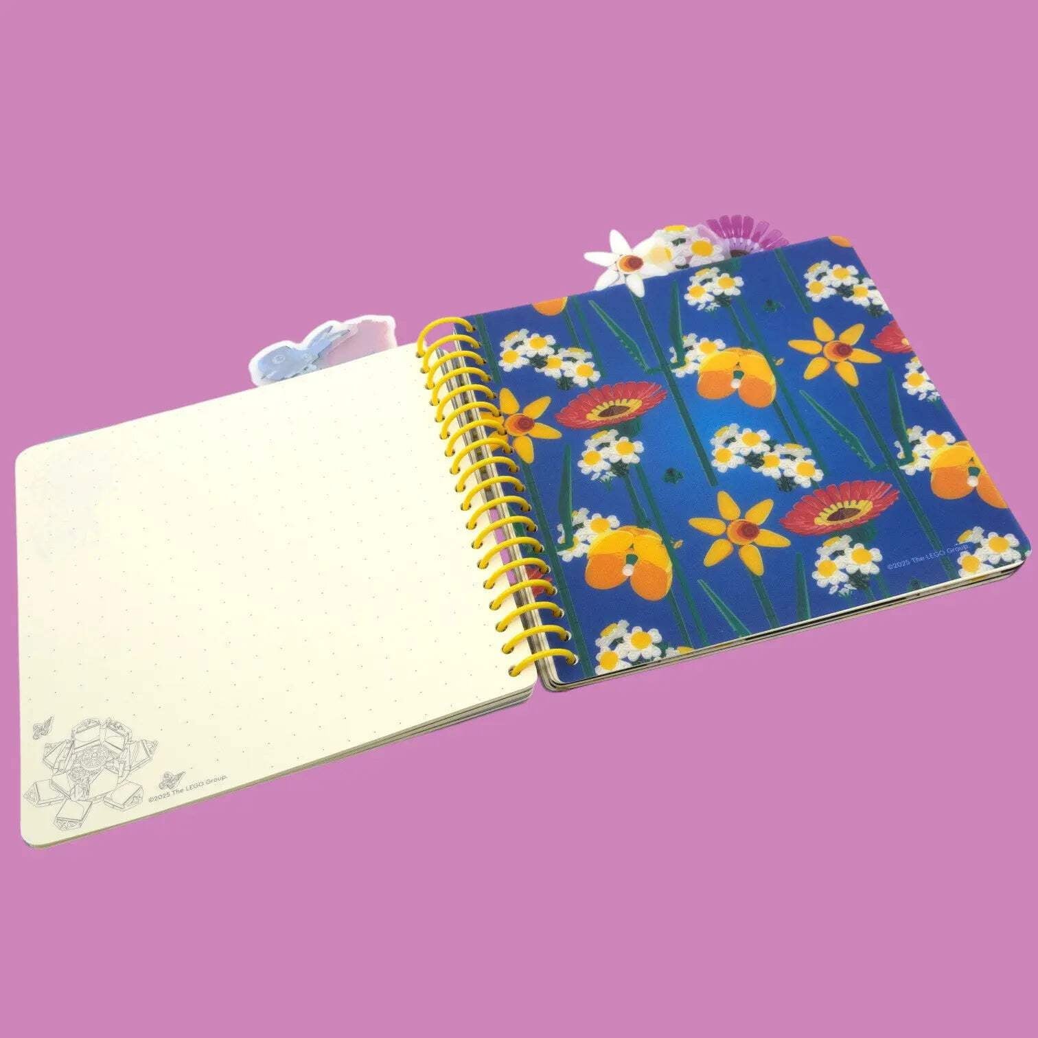 LEGO Botanical Tab Notebook