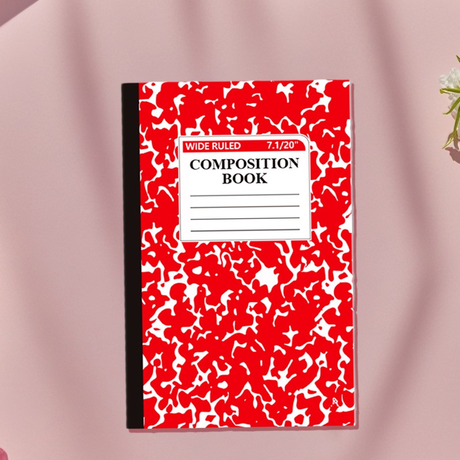 Wide Ruled Notebook Composition Notebooks Wide Ruled Composition Book Wide Notebook PaperSewn Binding Cover Assorted Colors,Purple