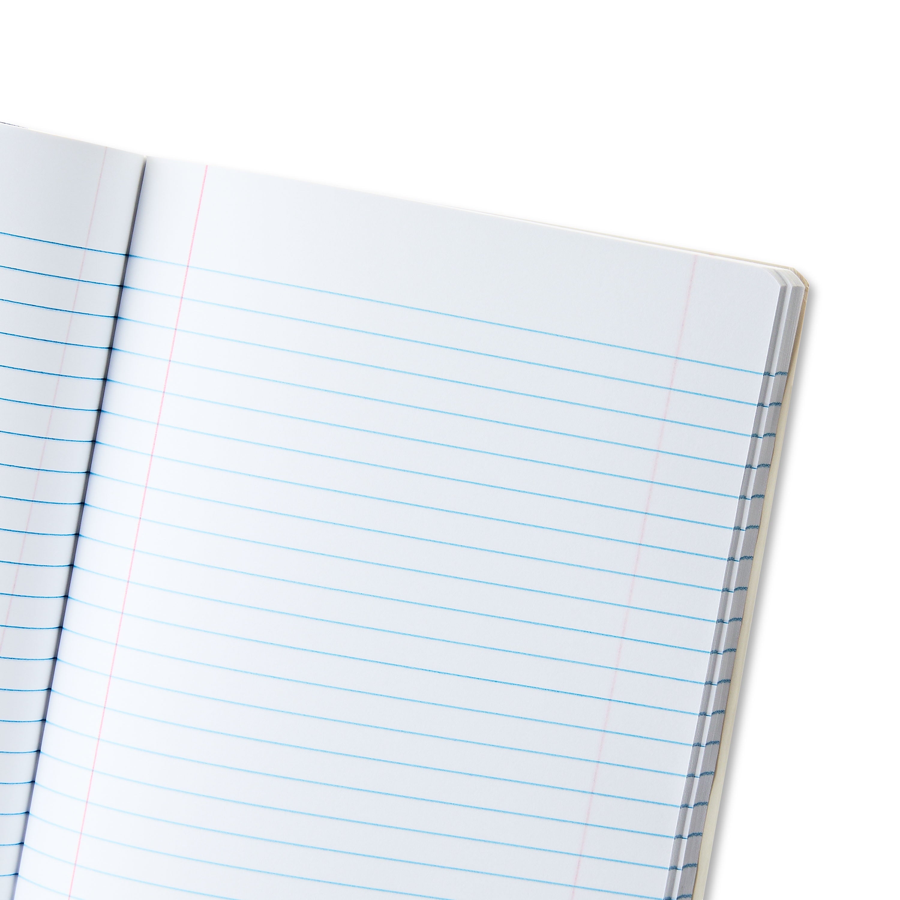 Pen+Gear Wide Ruled Composition Notebooks, 9.75 Inch x 7.5 Inch, Red, 80 Sheets