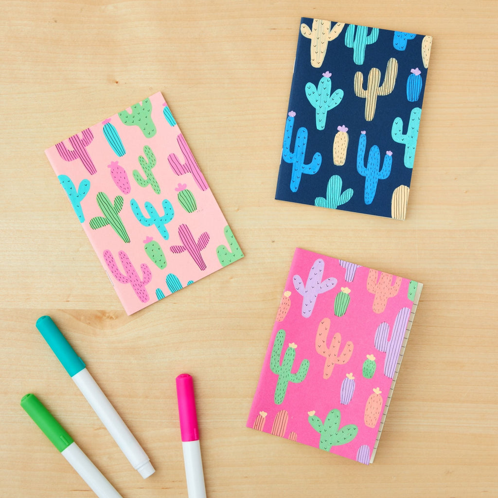 Paper Junkie 24 Pack Mini Paper Notebooks for Kids, Bulk Pocket Notepads with 48 Lined Pages for Journaling, Writing, Composition, School Supplies (6 Colors, 3.5 x 5 in) - Composition Notebook