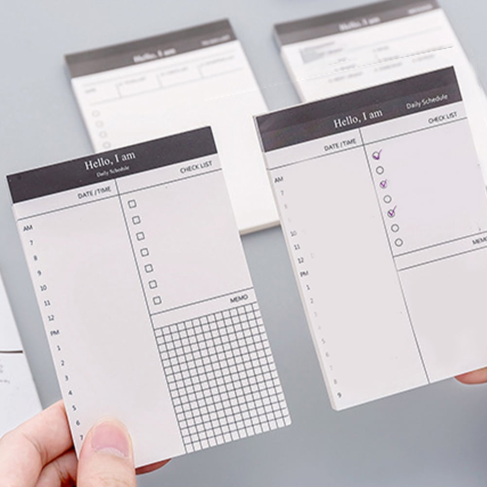 FUEENIRVA study notepad Paper Assorted Color Office Use Simple 8Set