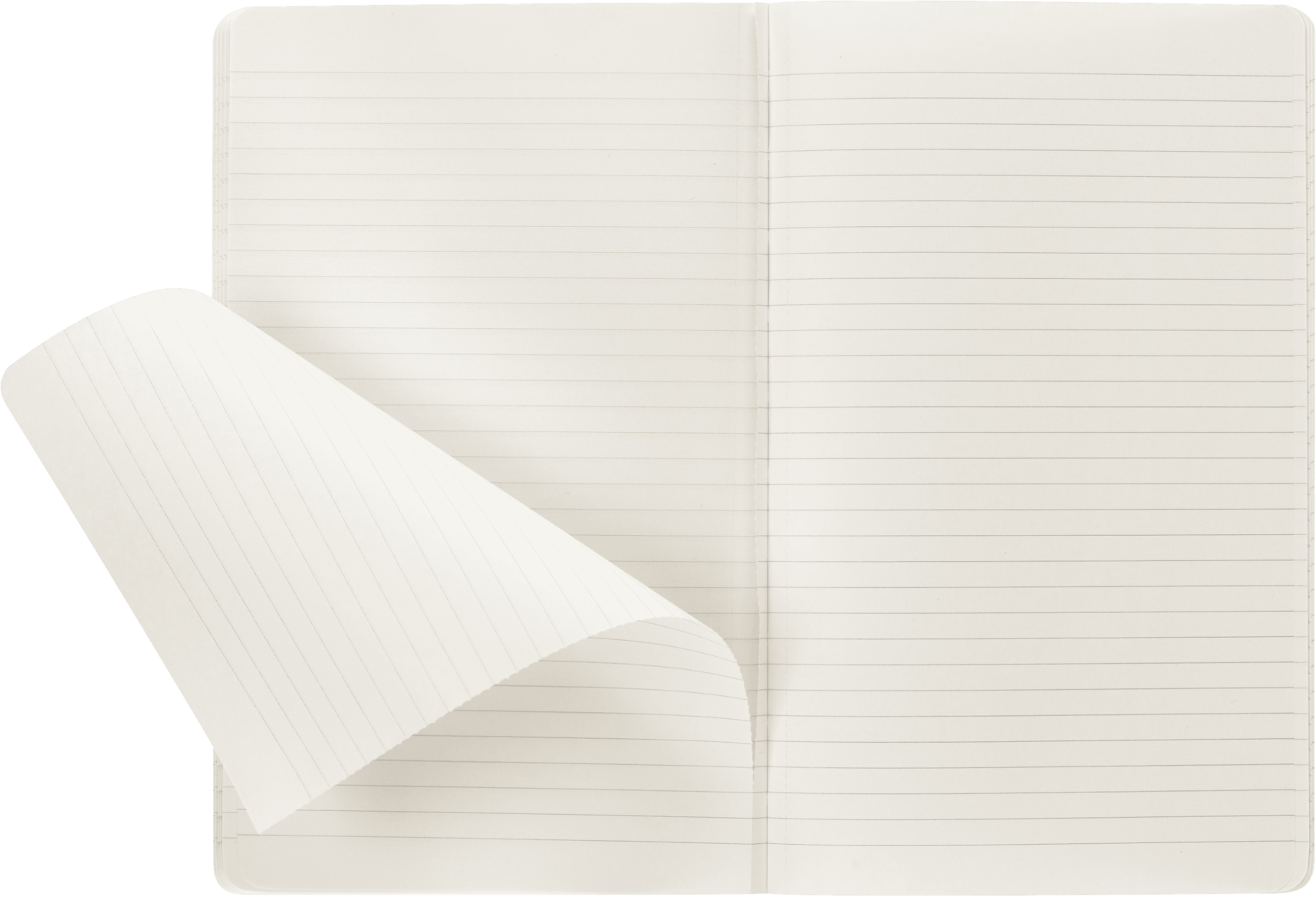 Moleskine Cahier Journals (Set of 3), Large (5" x 8.25"), Ruled, Kraft Brown