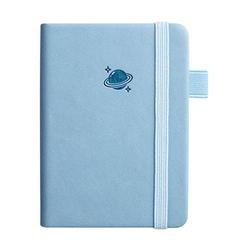100Fens Small Notebook Hardcover Notebook Portable Notepad Thickened Pocket Mini A6 English Book Handy Note for Work Travel Study