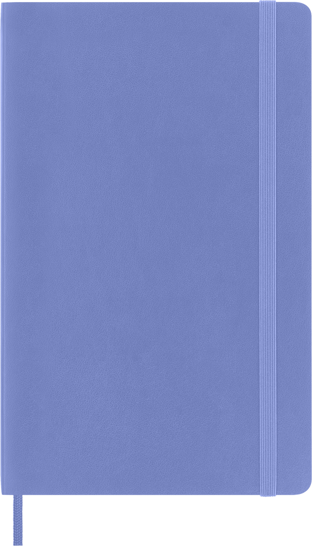 Moleskine Classic&nbsp; Notebook, Soft Cover, Large (5" x 8.25"), Ruled, Hydrangea Blue