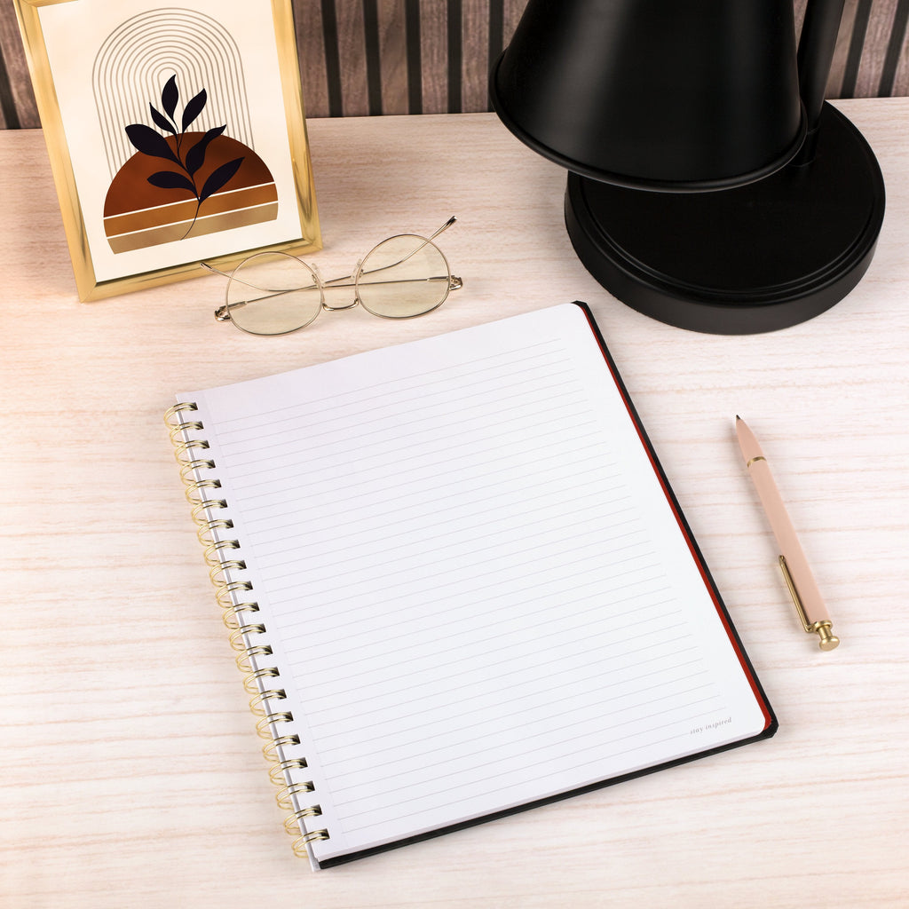 West Village by Mead™ hardcover notebook, 160 pages, large, 9" x 11"