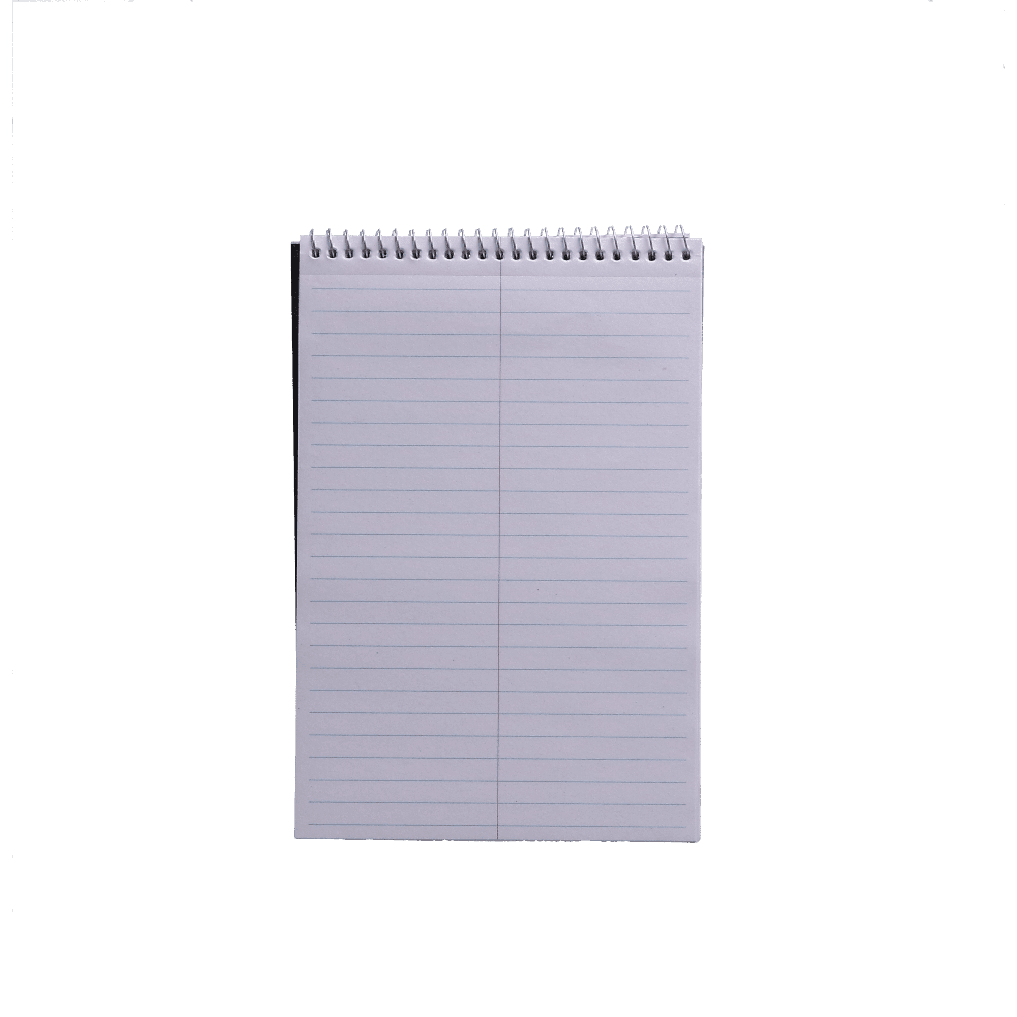 Pen+Gear Top Spiral Steno Pad, Gregg Ruled Paper, 100 Sheets, Black, 1 Count, 0 Holes