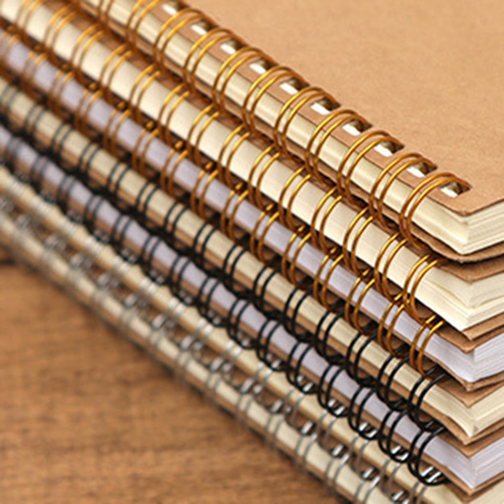 LAILLSH Dotted Journals Spiral Notebook, A5 Bullet Dot Grid Journal with 500 GSM(100 GSM) Thick Dotted Paper, Transparent Hardcover, 100/50 Sheets, for Bullet Journaling, 8.3 "x 5.8" 2025 New Arrival