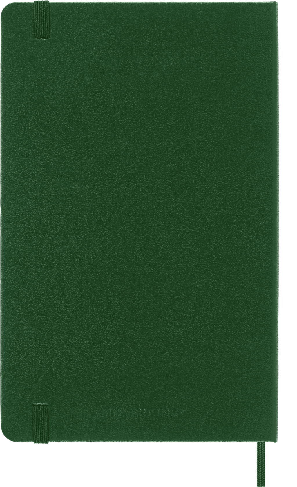Moleskine Classic Notebook, Hard Cover, Ruled, Large (5" x 8.25"), Myrtle Green
