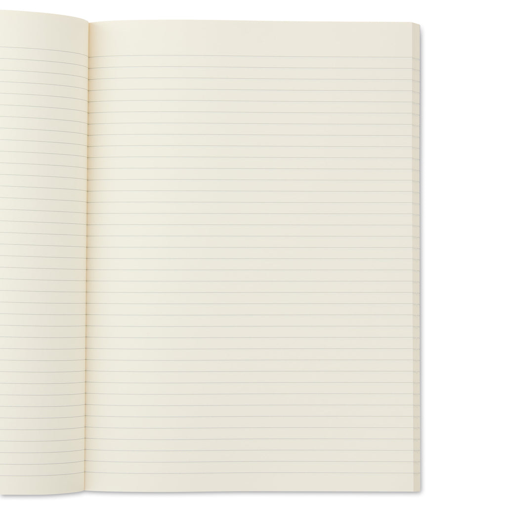 Pen+Gear Poly Notebook, Blue, 7" x 9.87", 80 Ruled Pages