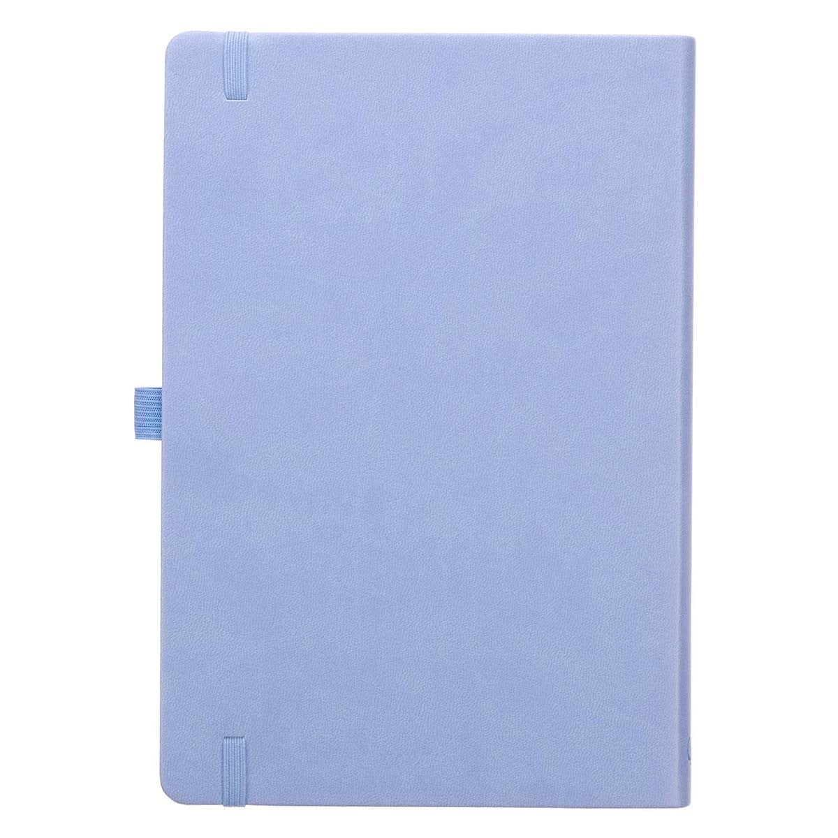 Rolene Strauss Undated Daily Planner w/Scripture for Women - Daily, Weekly, Monthly, Academic Organizer, Dot Grid Notebook, Time Management, Productivity, Blue Faux Leather