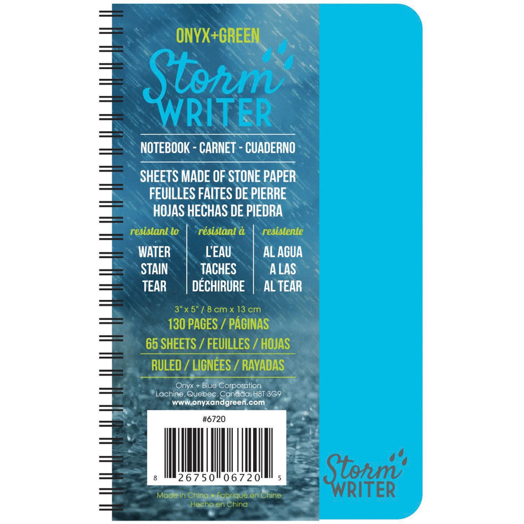 Storm Writer Notebook, 3x5, 65 Ruled Sheets (Other)