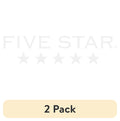 Five Star Spiral Notebook + Study App, 5 Subject, Wide Ruled, 8" x 10.5", Fire Red