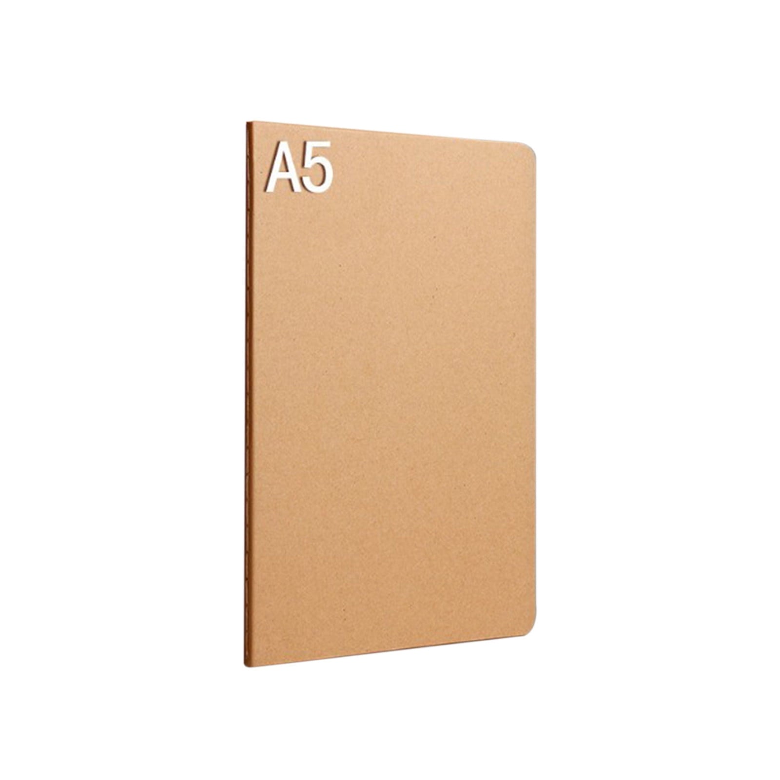 SHIMELE A5 Kraft Paper Notebook | Eco-Friendly Exercise Book | Durable Writing Pad | Lightweight & Portable | Perfect for Notes & Journals