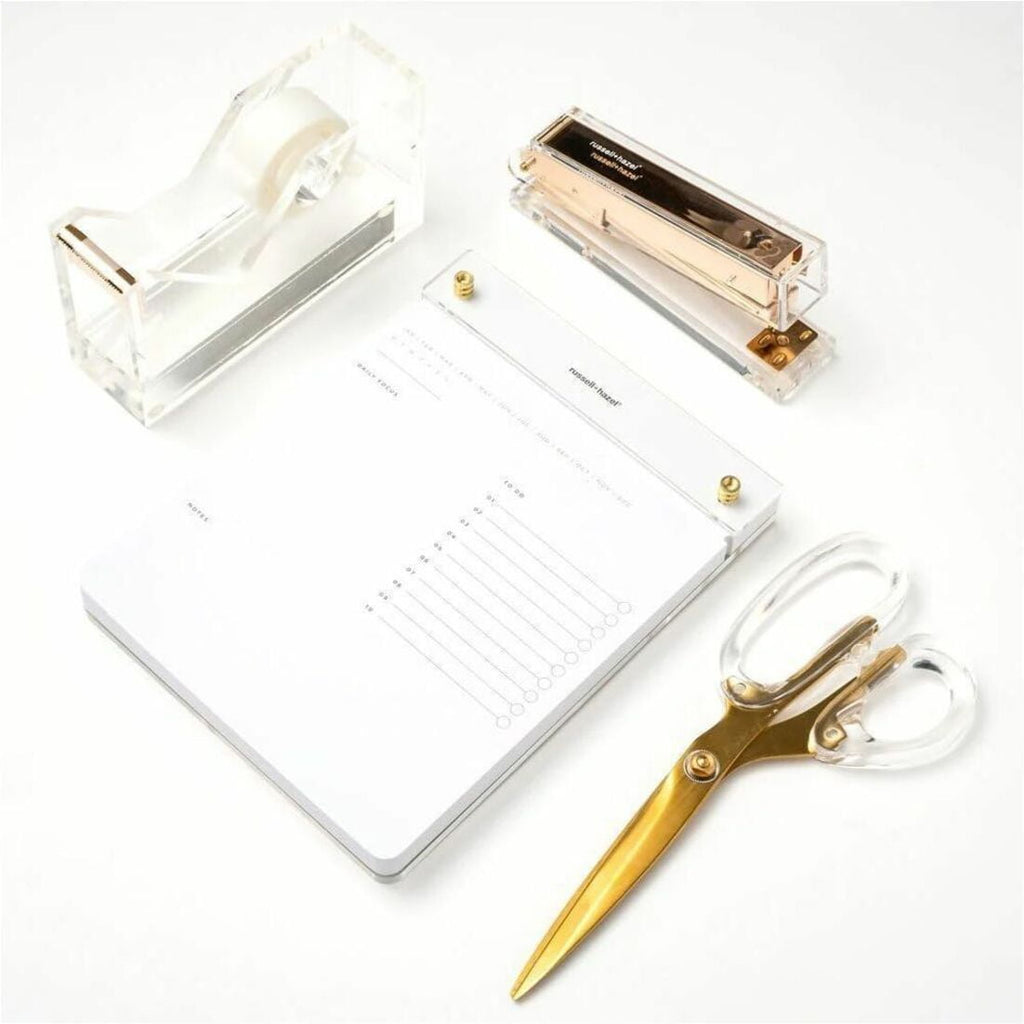 Russell & Hazel Drafters Tablet Notepad, Acrylic, 6" x 8"