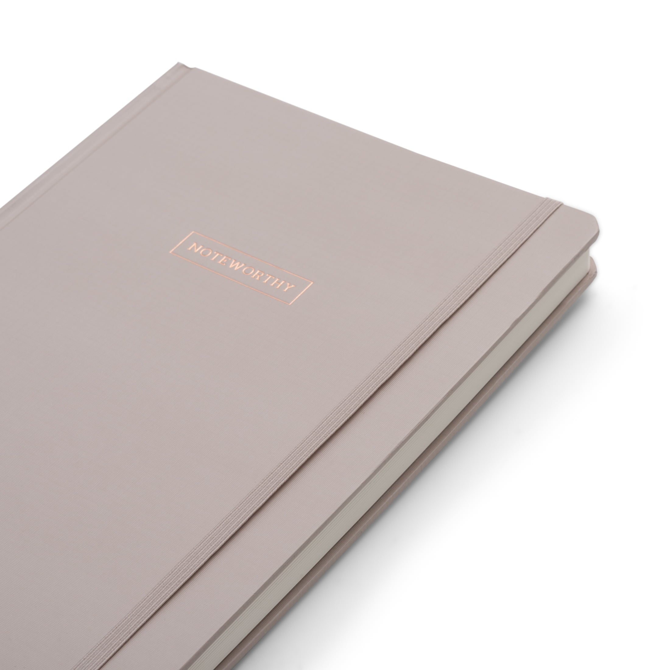 Pen + Gear Hardcover Journal, Taupe, 7.5" x 10.25", 200 Lined Pages