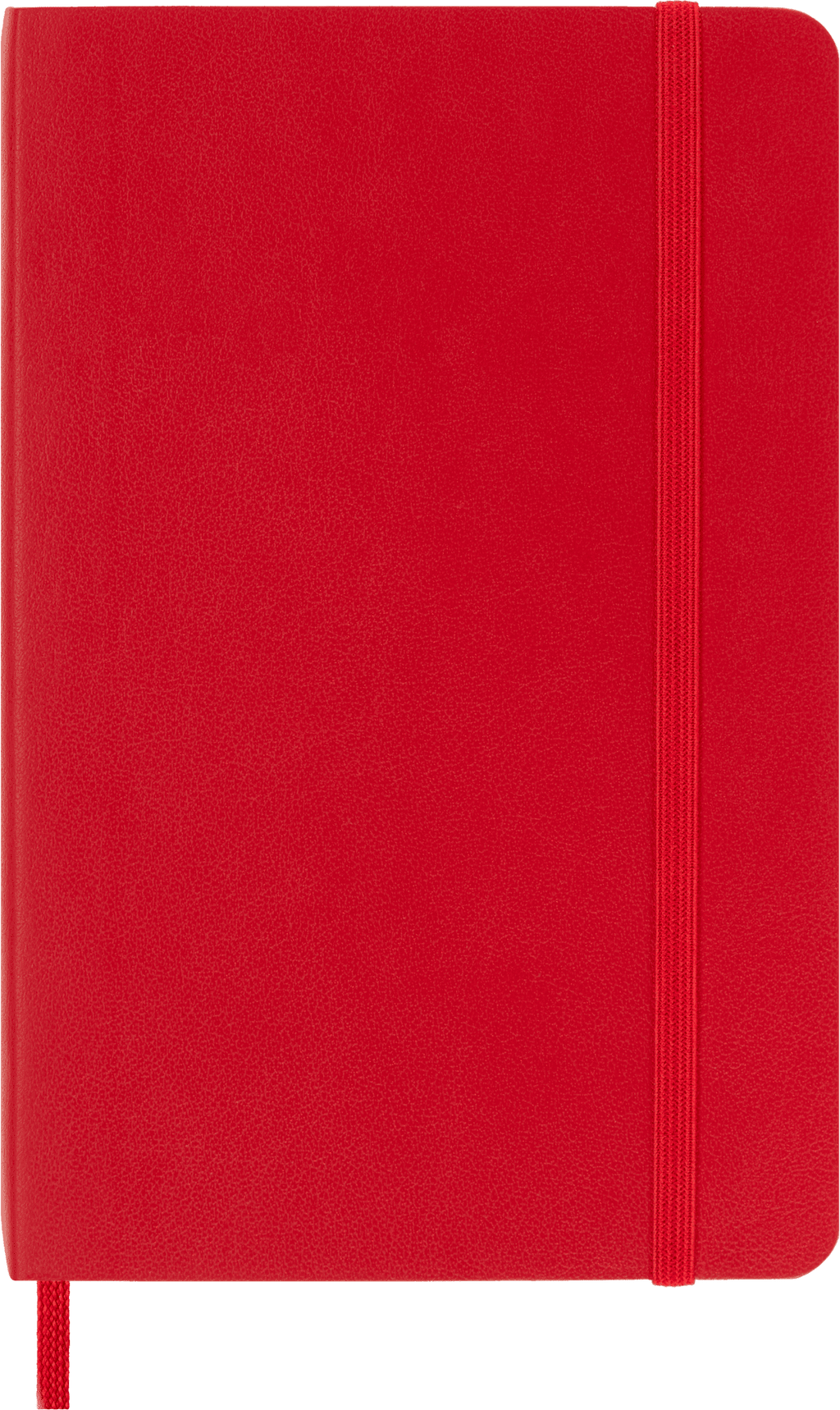 Moleskine Classic Notebook, Soft Cover, Ruled, Pocket (3.5" x 5.5"), Scarlet Red