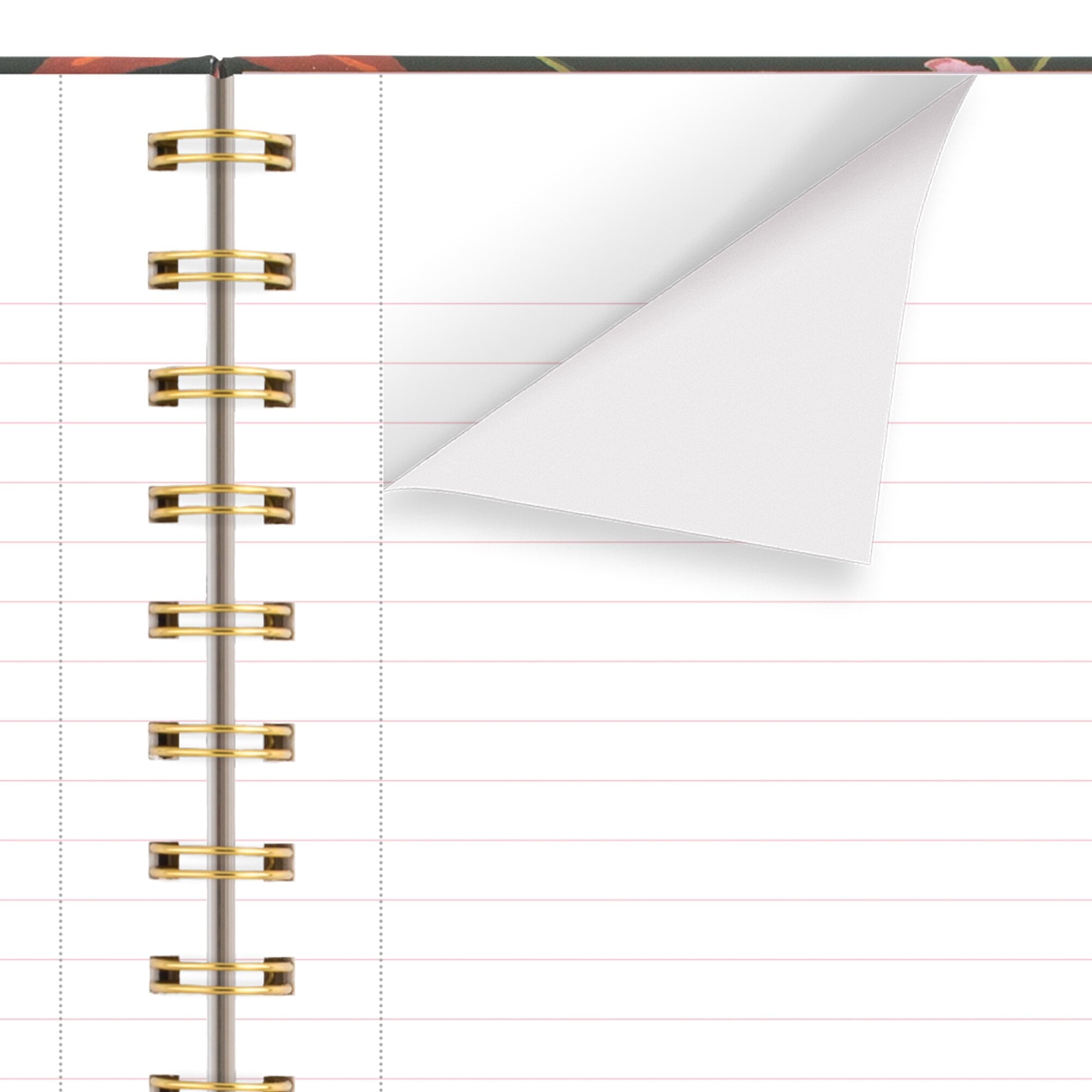 PenPillar for Cambridge Notebook, Tulip Hardcover, 8.25" x 5.34", 80 Sheets, Small
