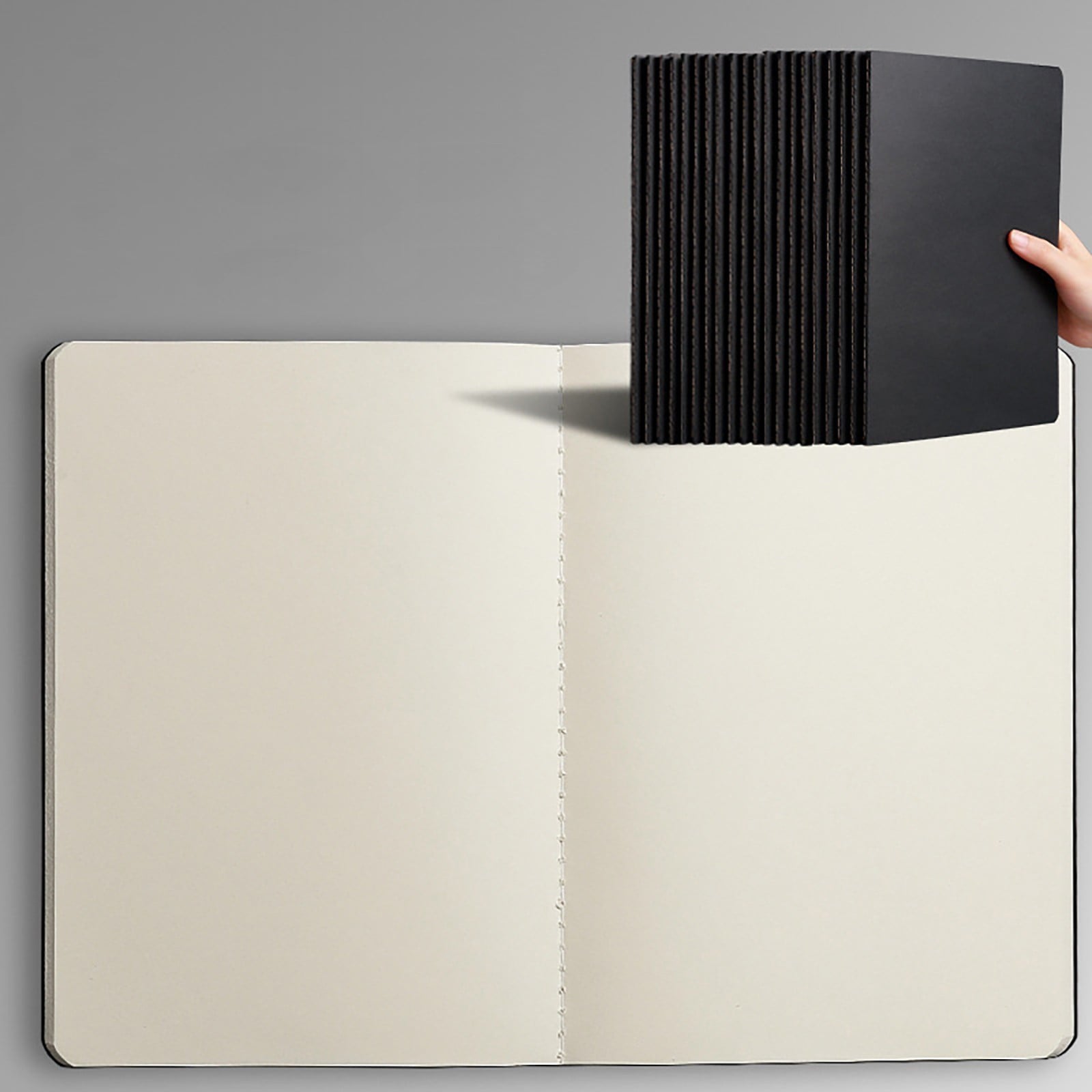 Blank Sketchbook Journal Set (Drawing Doodle Pad, Travel Writing Notebook), Unlined Sketchbook Unleashes Artistic Creativity, For Drawing Doodling Writing(#B), By Meiiso