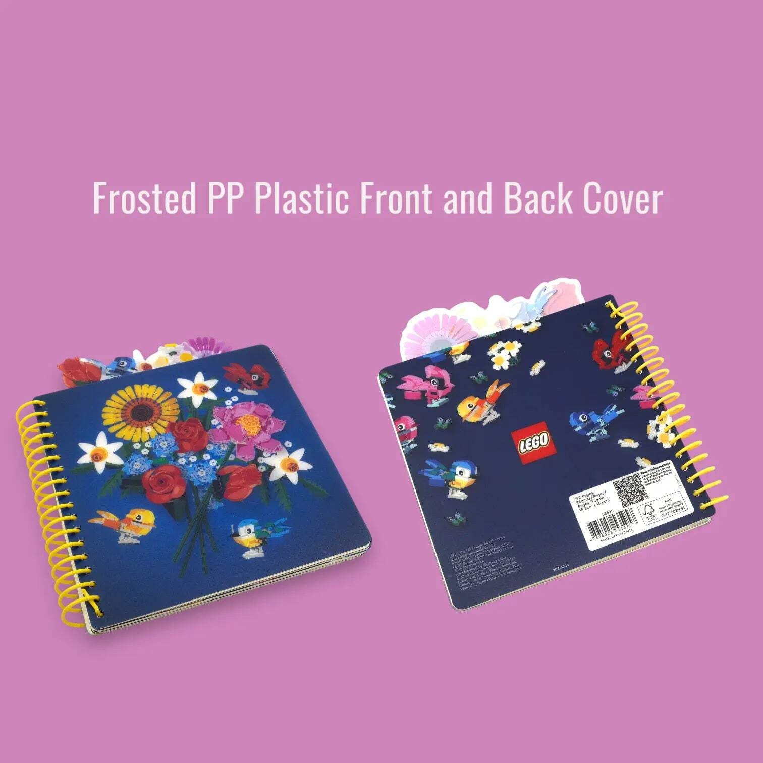 LEGO Botanical Tab Notebook