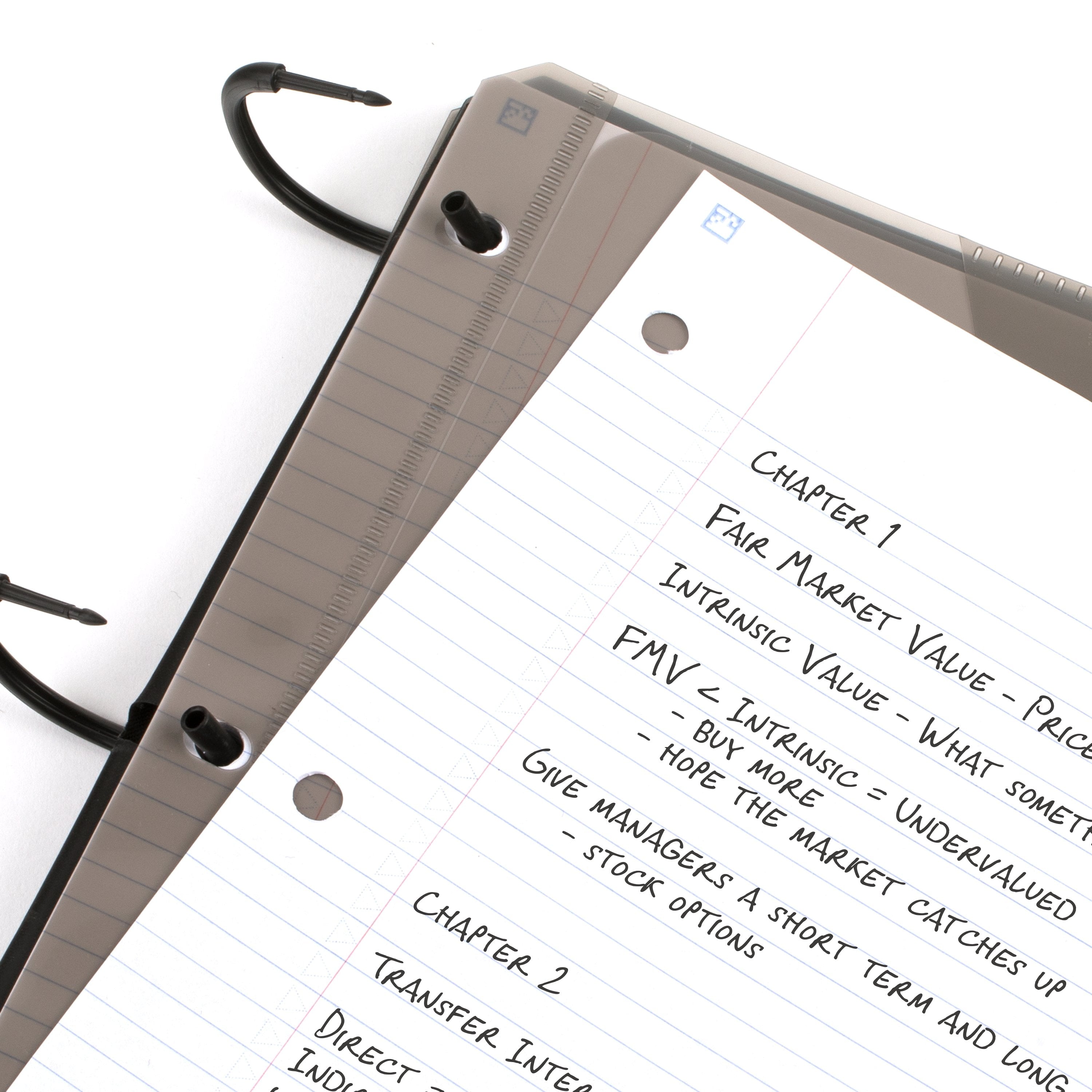 Five Star Flex Refillable College Ruled Notebook Plus Study App, 1", Pacific Blue, Plastic, 3 Ring, 60 Sheets