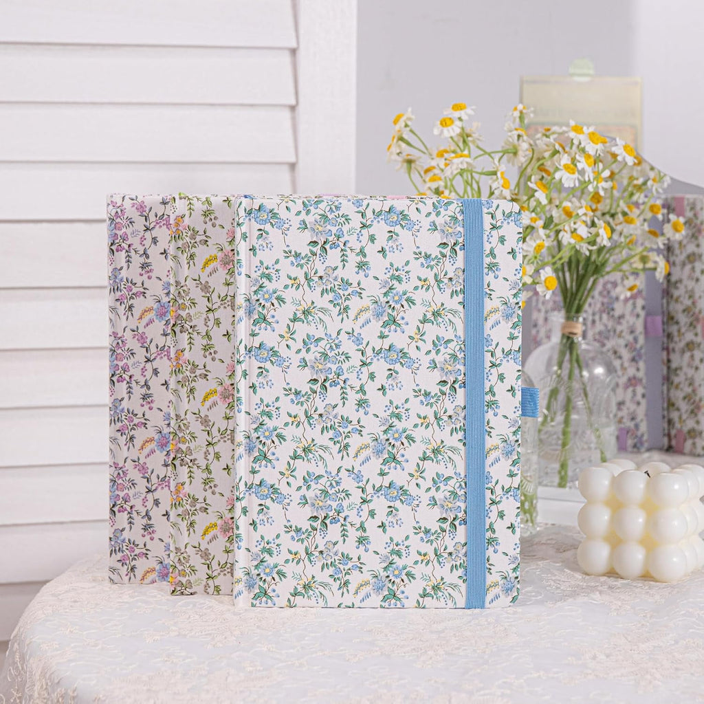 Lined Journal for Women, A5 College Ruled Notebook for Writing, 316 Numbered Pages Thick Paper, 8.4 X 5.8 In