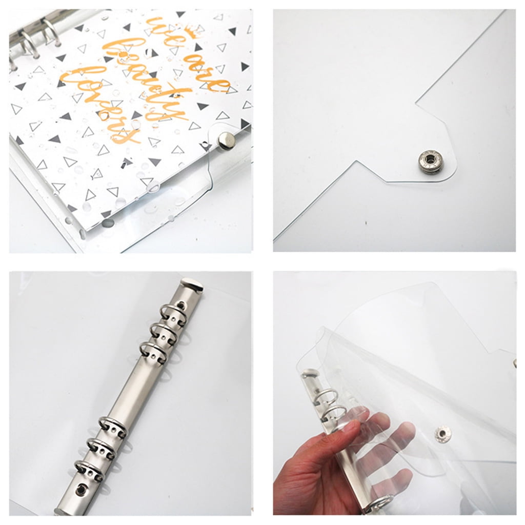 Milue A5 A6 Star Loose Leaf Binder Notebook Inner Core Cover Journal Planner Office Stationery Supplies