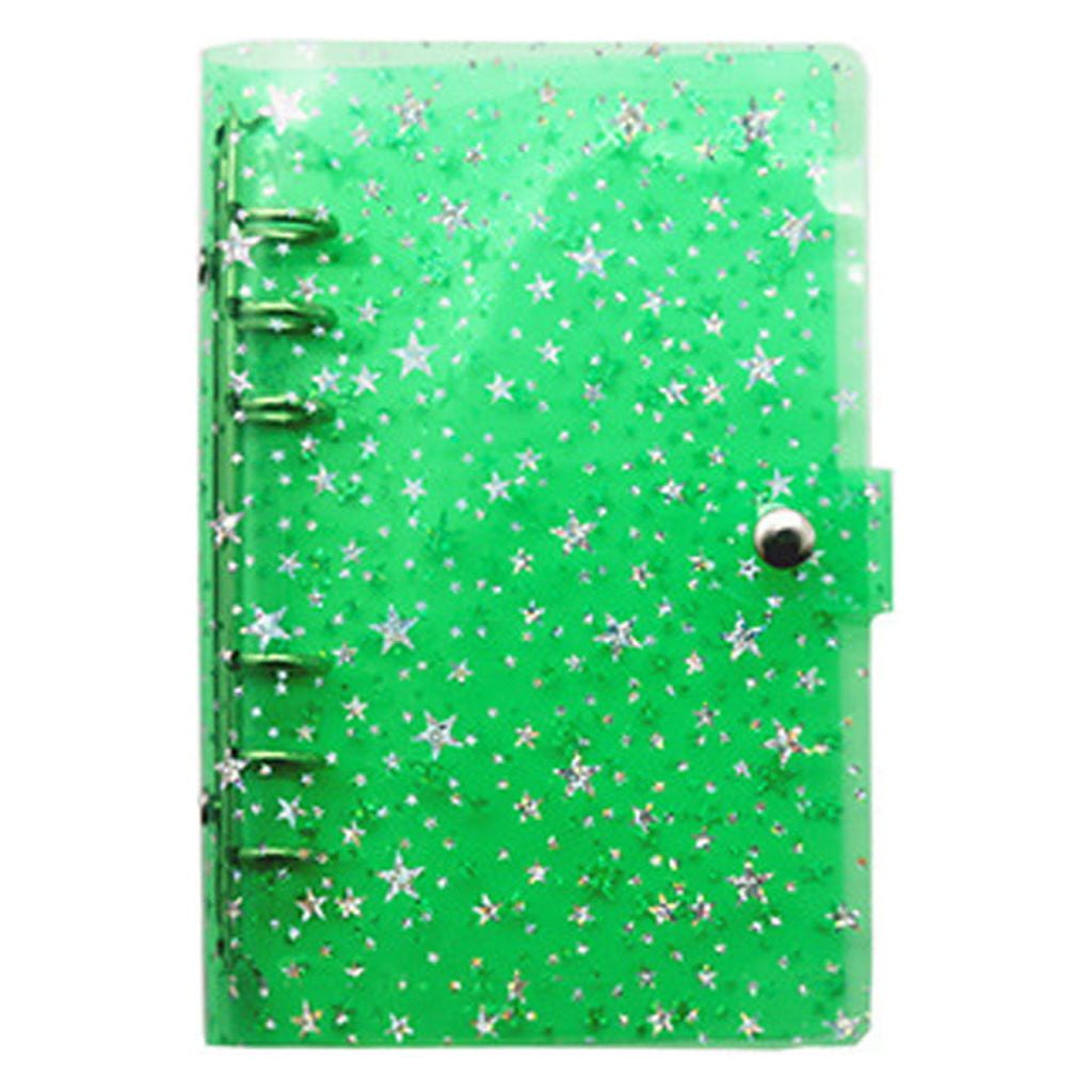Milue A5 A6 Star Loose Leaf Binder Notebook Inner Core Cover Journal Planner Office Stationery Supplies
