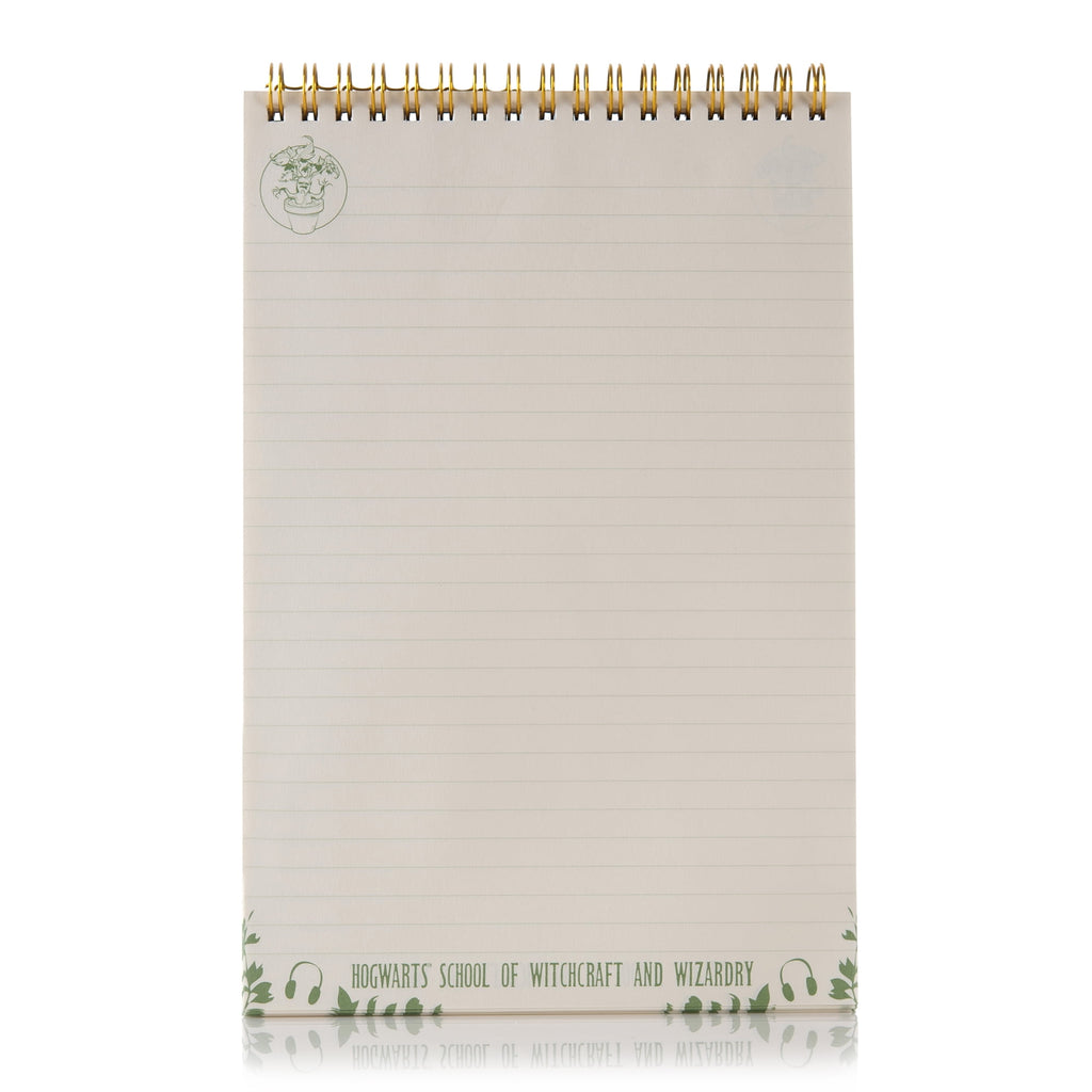 Conquest Journals Harry Potter Herbology Top-Spiral Steno Notepad
