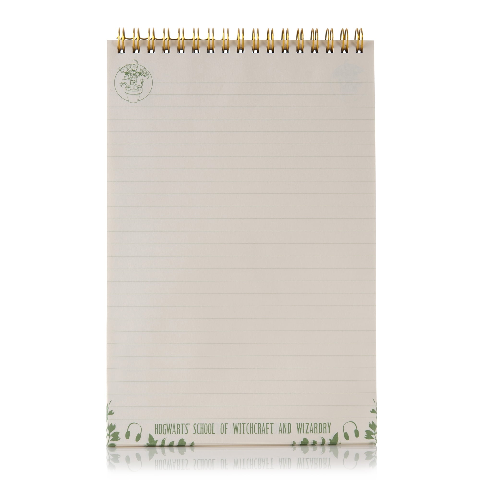 Conquest Journals Harry Potter Herbology Top-Spiral Steno Notepad