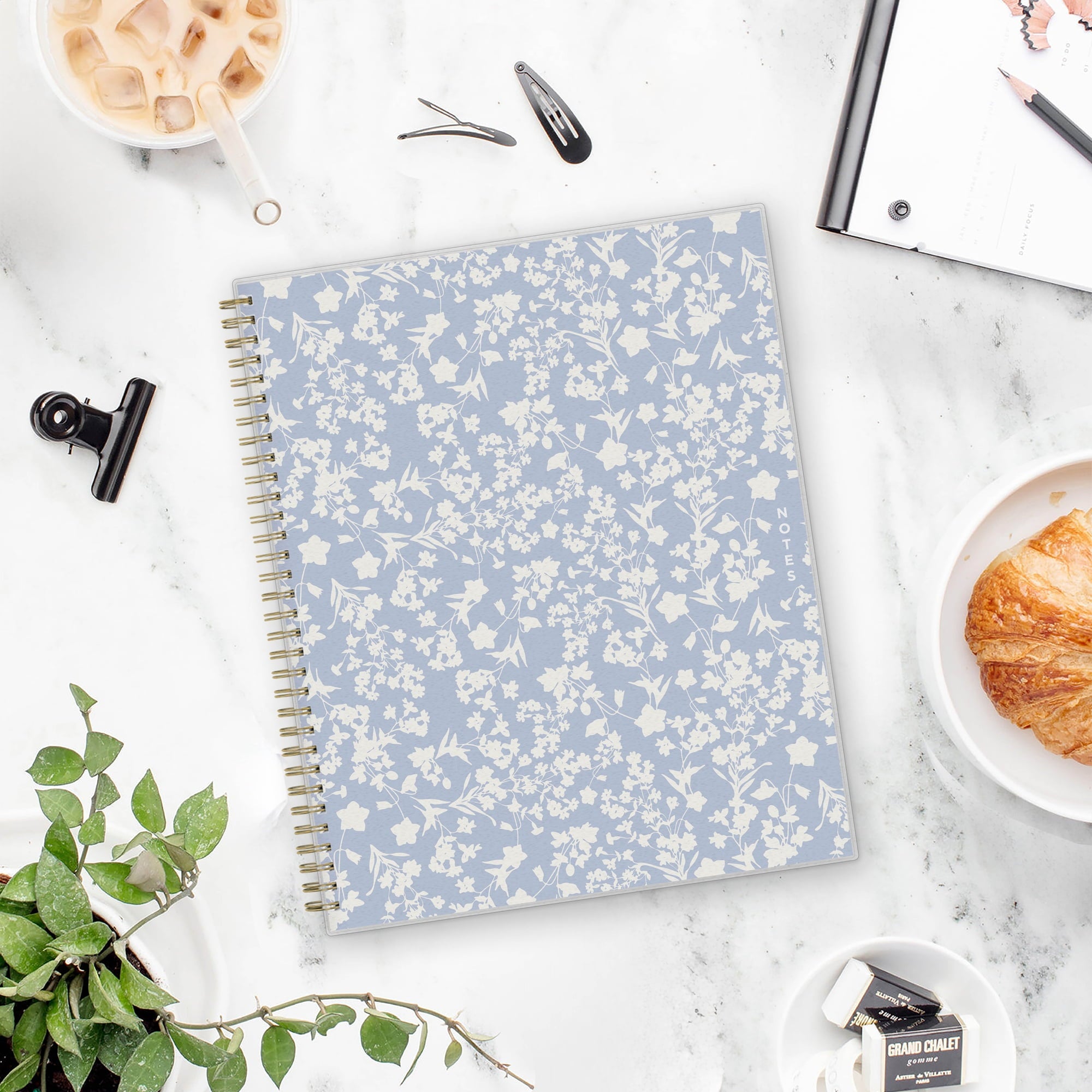 Blue Sky Notebook, 8.5x11, Wildfields