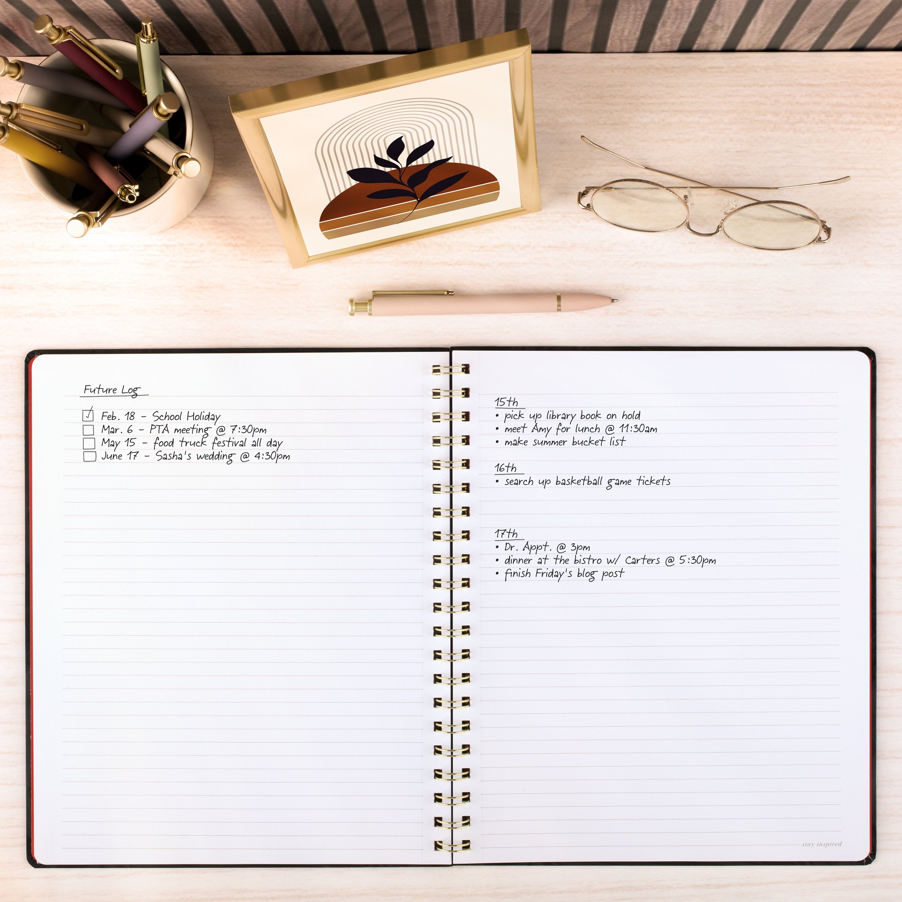 West Village by Mead™ hardcover notebook, 160 pages, large, 9" x 11"