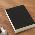 ​500-Page Heavyweight Sketchbook - 180gsm Thick Paper Mixed Media Pad, 5x3.75in Portable Blank Book for Drawing & Notes (Tear-Out Sheets)​​ Black