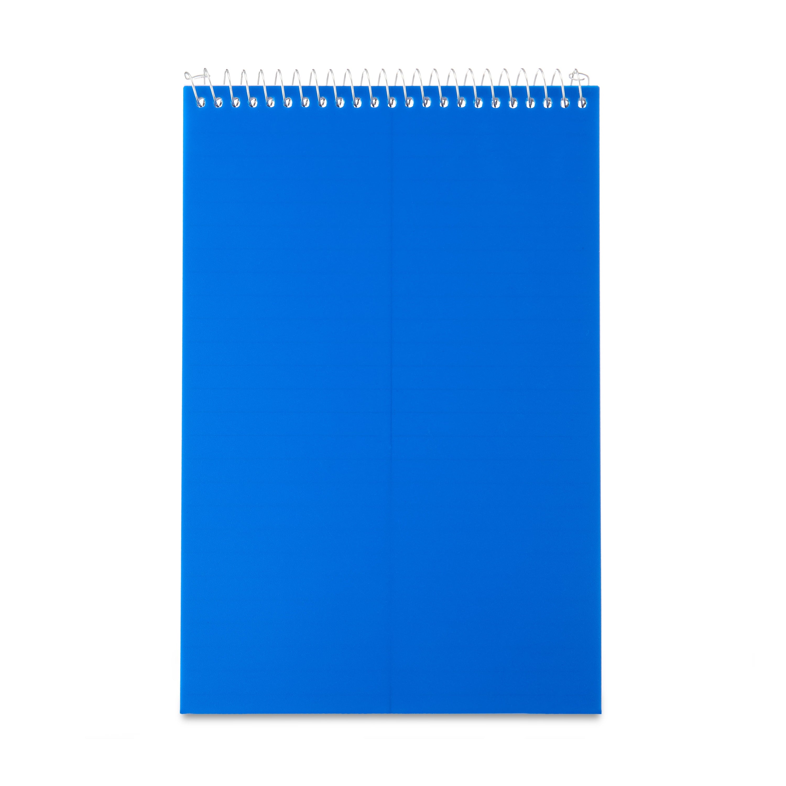 Pen+Gear Gregg Ruled Poly Notebook, Blue, 6" x 9", 80 Sheets, 160 Pages