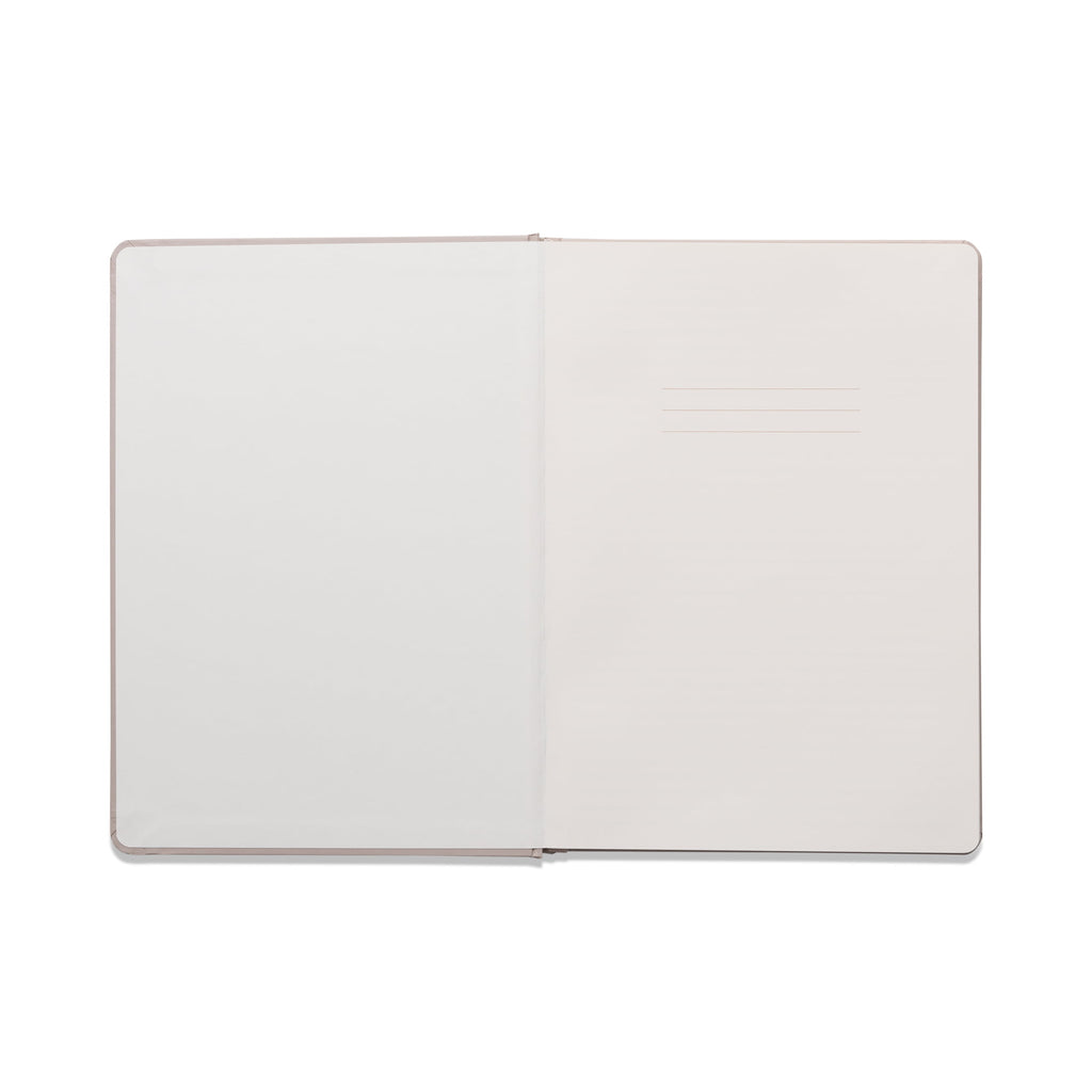 Pen + Gear Hardcover Journal, Taupe, 7.5" x 10.25", 200 Lined Pages