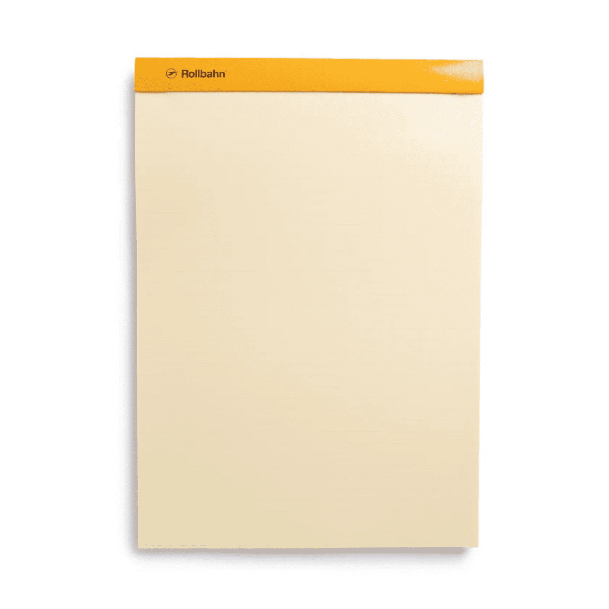 Delfonics Rollbahn Ruled Notepad: 5-1/2 in. x 7 in. (Yellow) B6 notebook