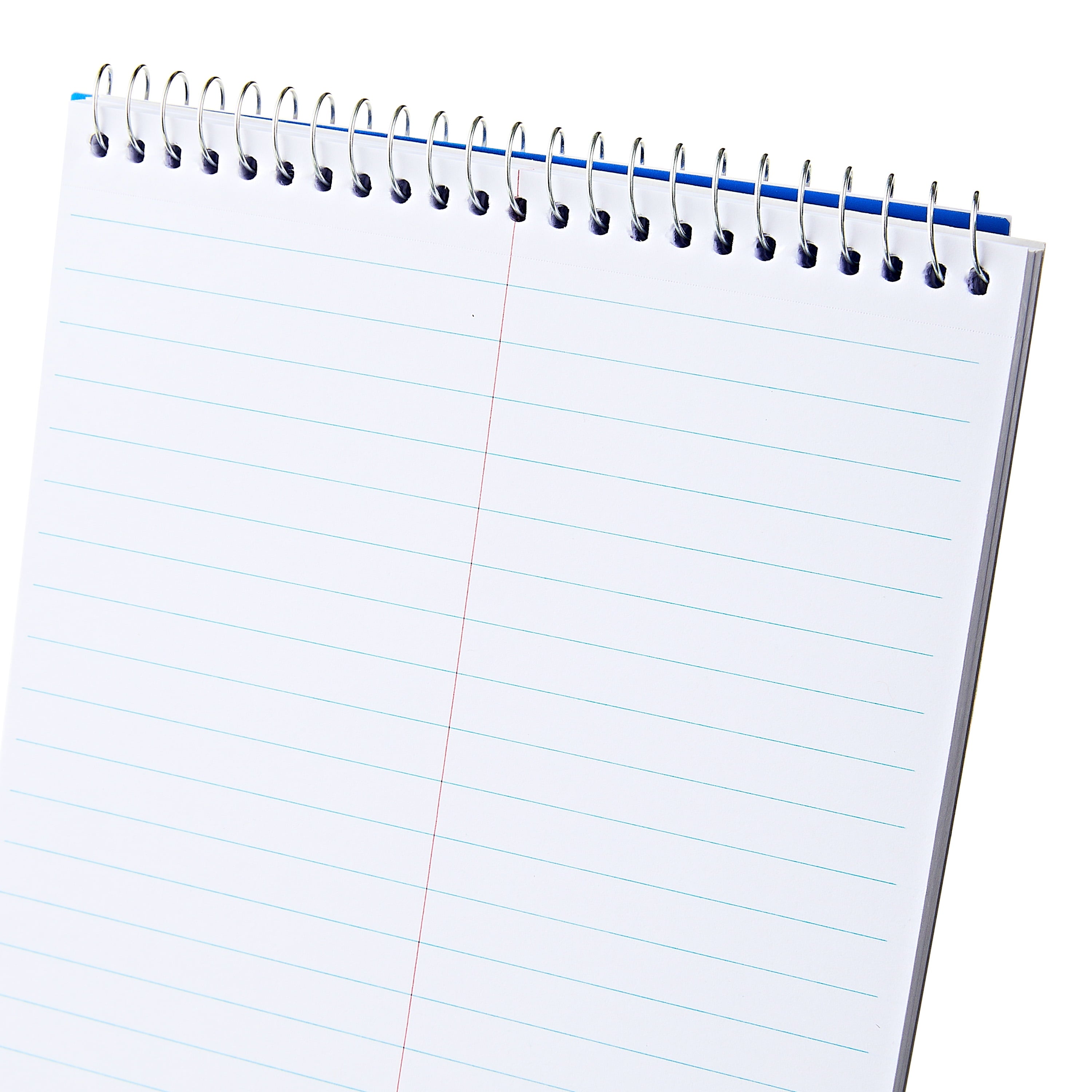 Pen+Gear Gregg Ruled Poly Notebook, Blue, 6" x 9", 80 Sheets, 160 Pages