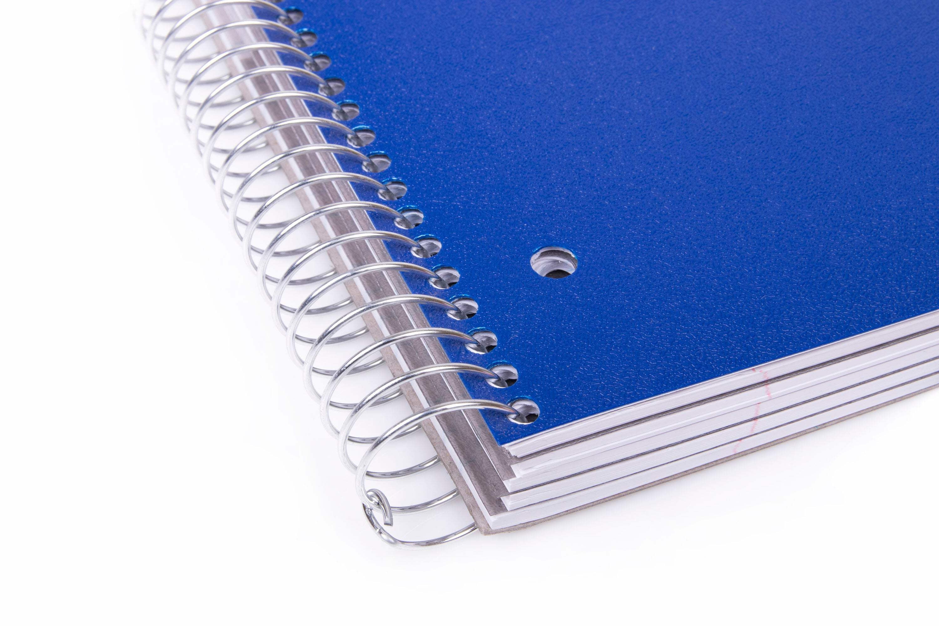 Mintra 5 Subject Spiral Notebook - Black - College Ruled - Durable Poly Cover/5 Poly Pockets/200 Sheets