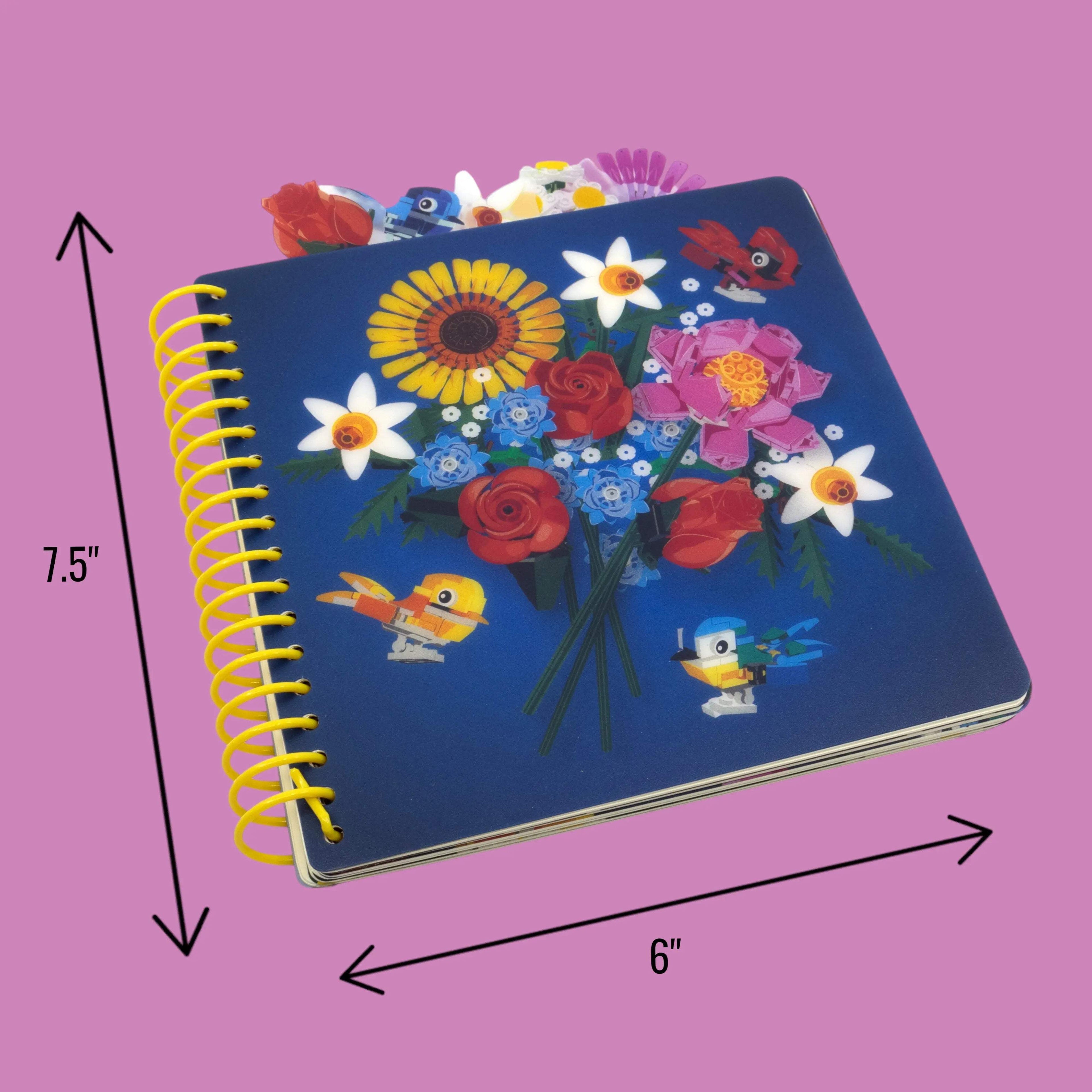 LEGO Botanical Tab Notebook
