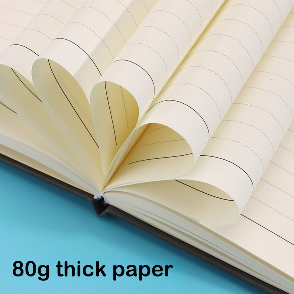 Qholemyo Student Softcover Notebook Cute Cartoons A5 Stamped Book Exquisite Diary Tape Business Notepad