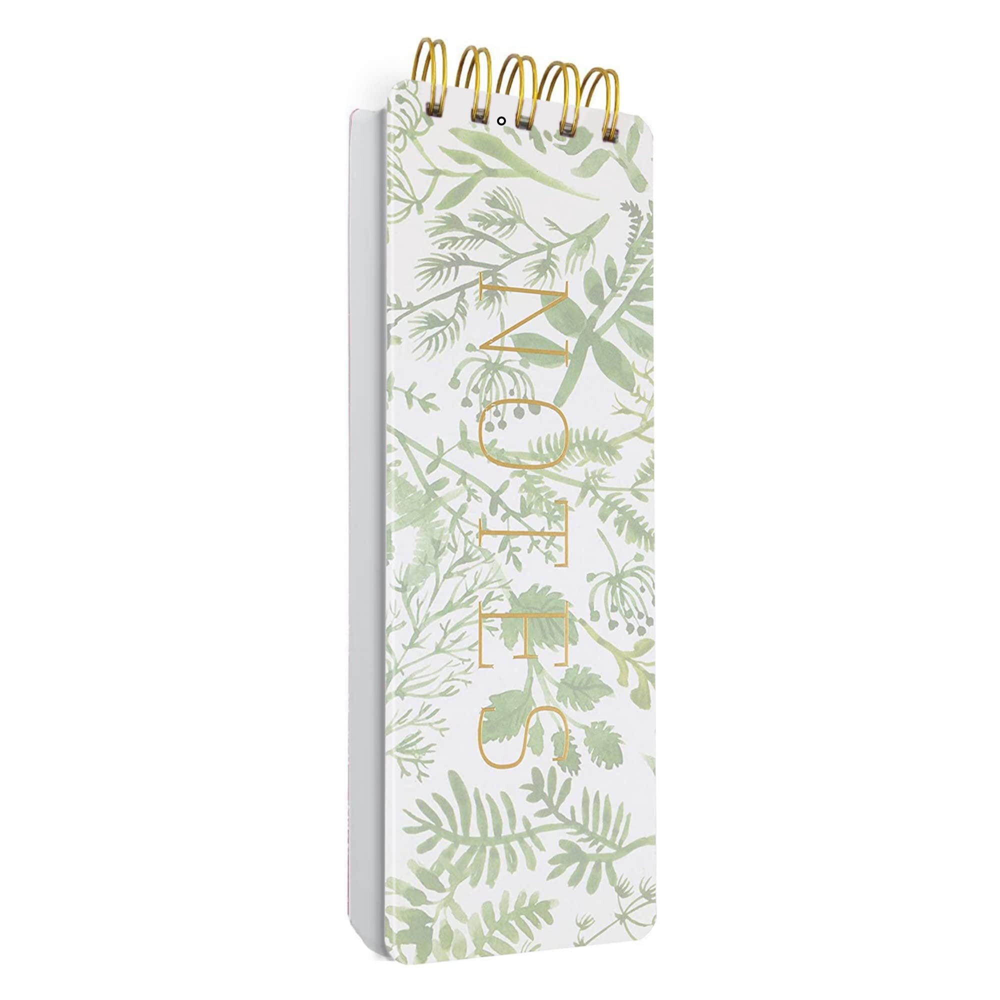 Eccolo Botanical Spiral Memo Pad
