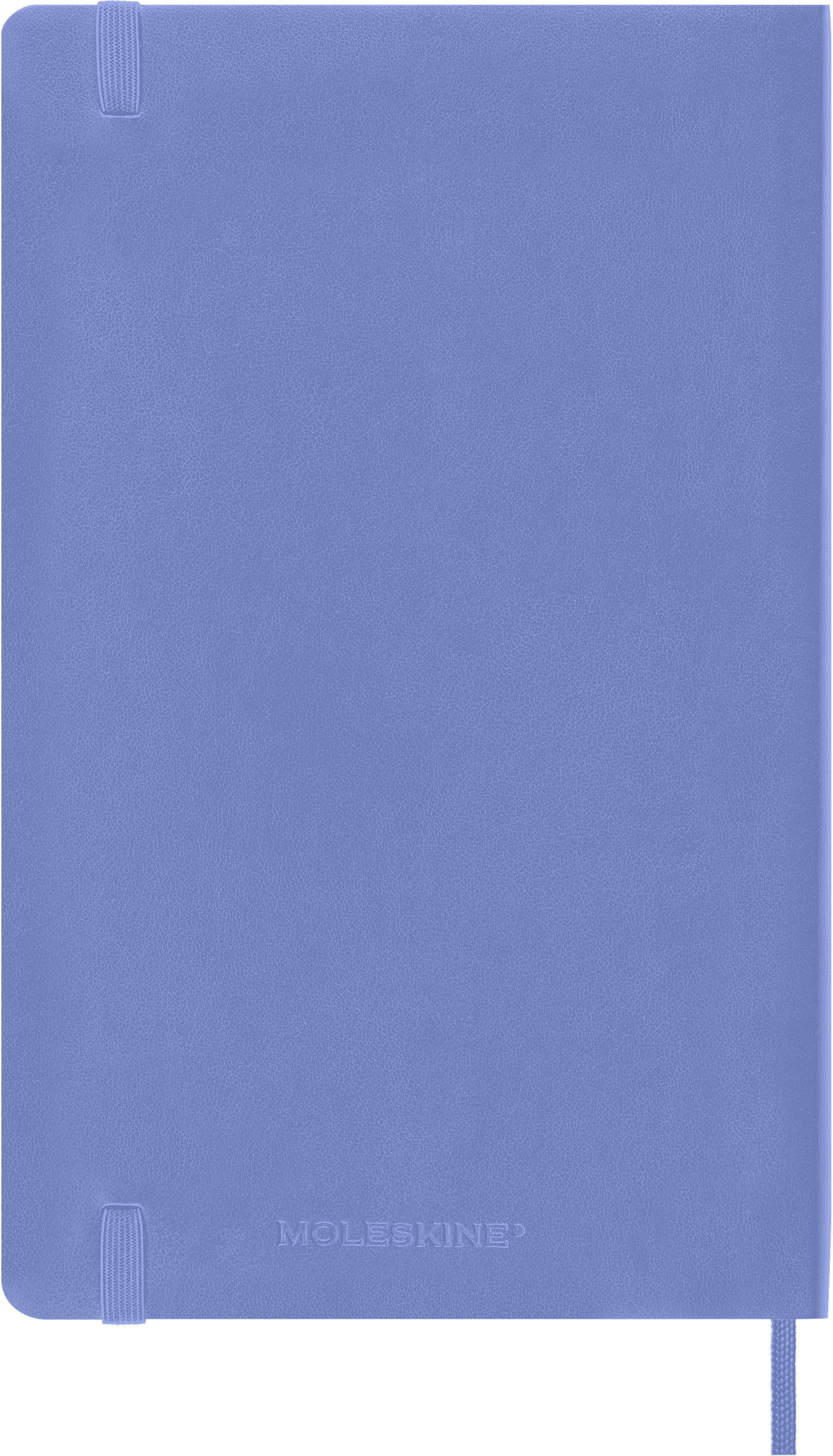 Moleskine Classic&nbsp; Notebook, Soft Cover, Large (5" x 8.25"), Ruled, Hydrangea Blue
