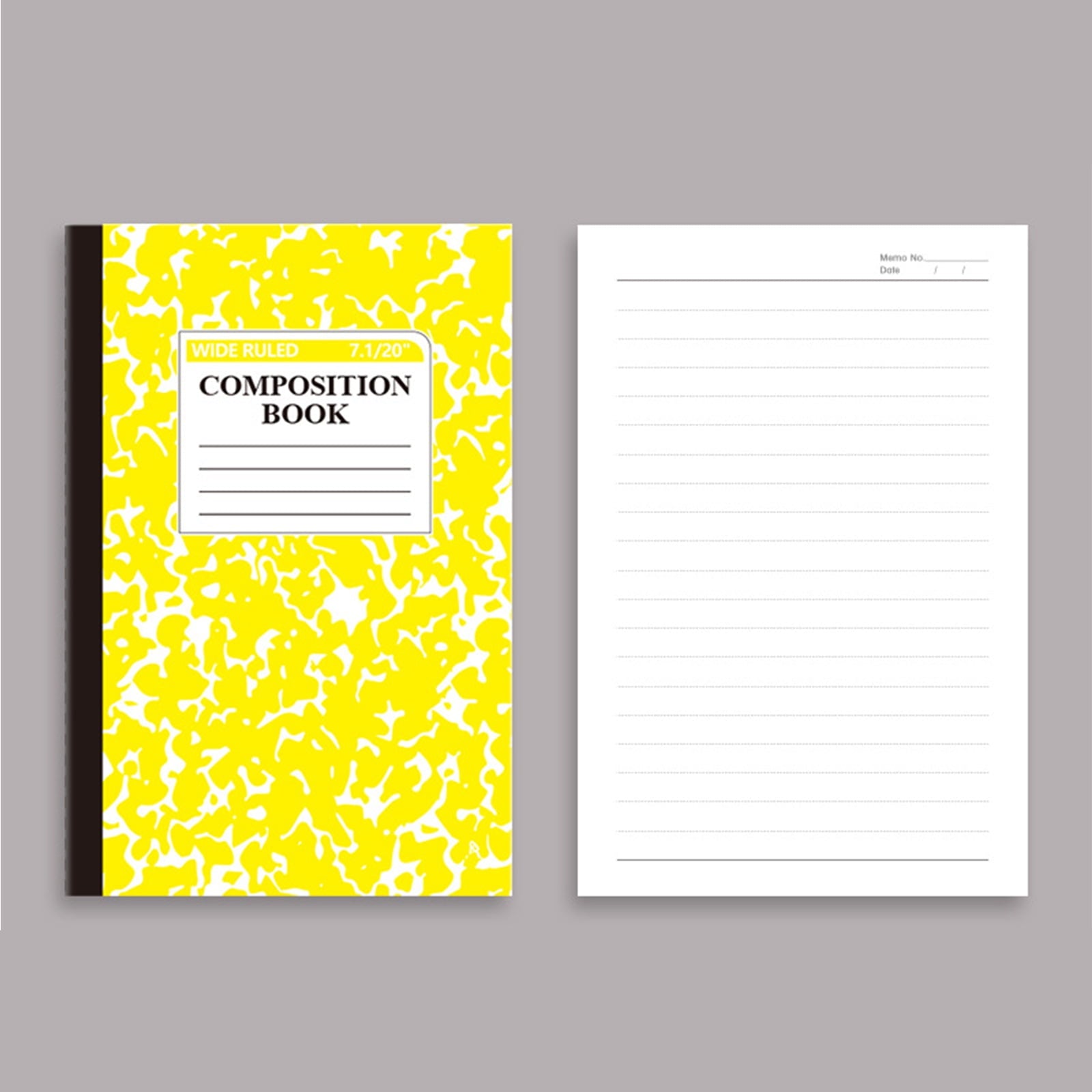 A5 Composition Notebooks Bulk Wide Ruled Composition Notebook Wide Ruled Notebooks Marble Covers Notebook Mini Notebook for Classroom Office Supplies 1pcs (Pink)