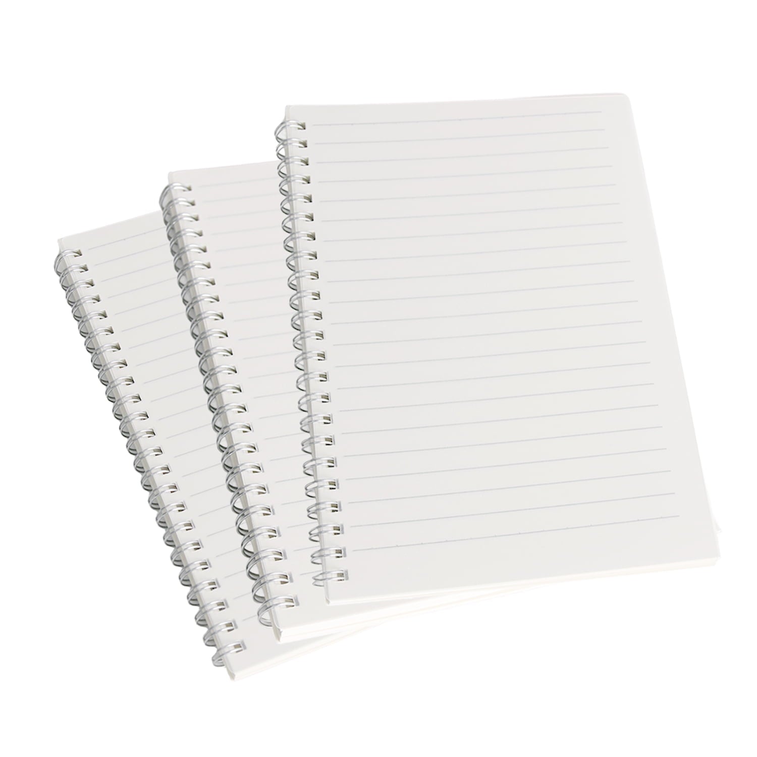 Essential Student Notebook 3-Pack for Classes 5.7x7.9 Inch 80 Pages Durable Cover Heavy Paper Economical Set for Subject Notes