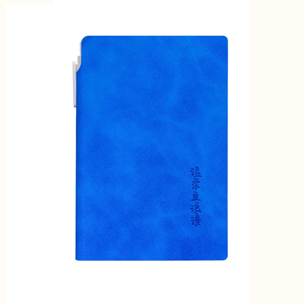 HengDidi A7/A5 Leather Notebook with Pen - Portable College Trainee & Professional Journal for College Campus, Office, and Travel