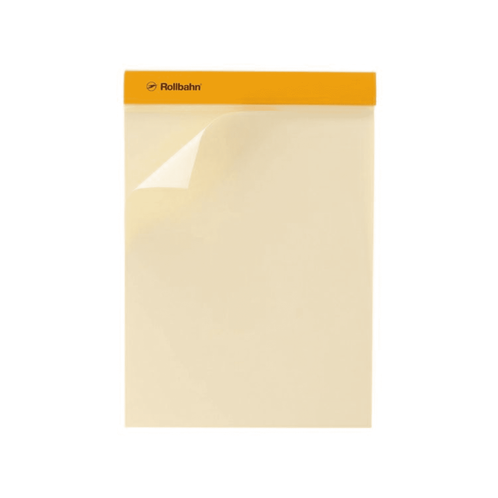 Delfonics Rollbahn Ruled Notepad: 5-1/2 in. x 7 in. (Yellow) B6 notebook