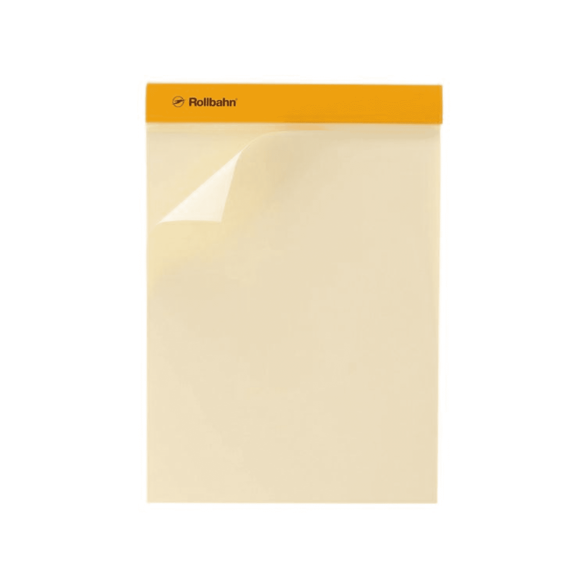 Delfonics Rollbahn Ruled Notepad: 5-1/2 in. x 7 in. (Yellow) B6 notebook