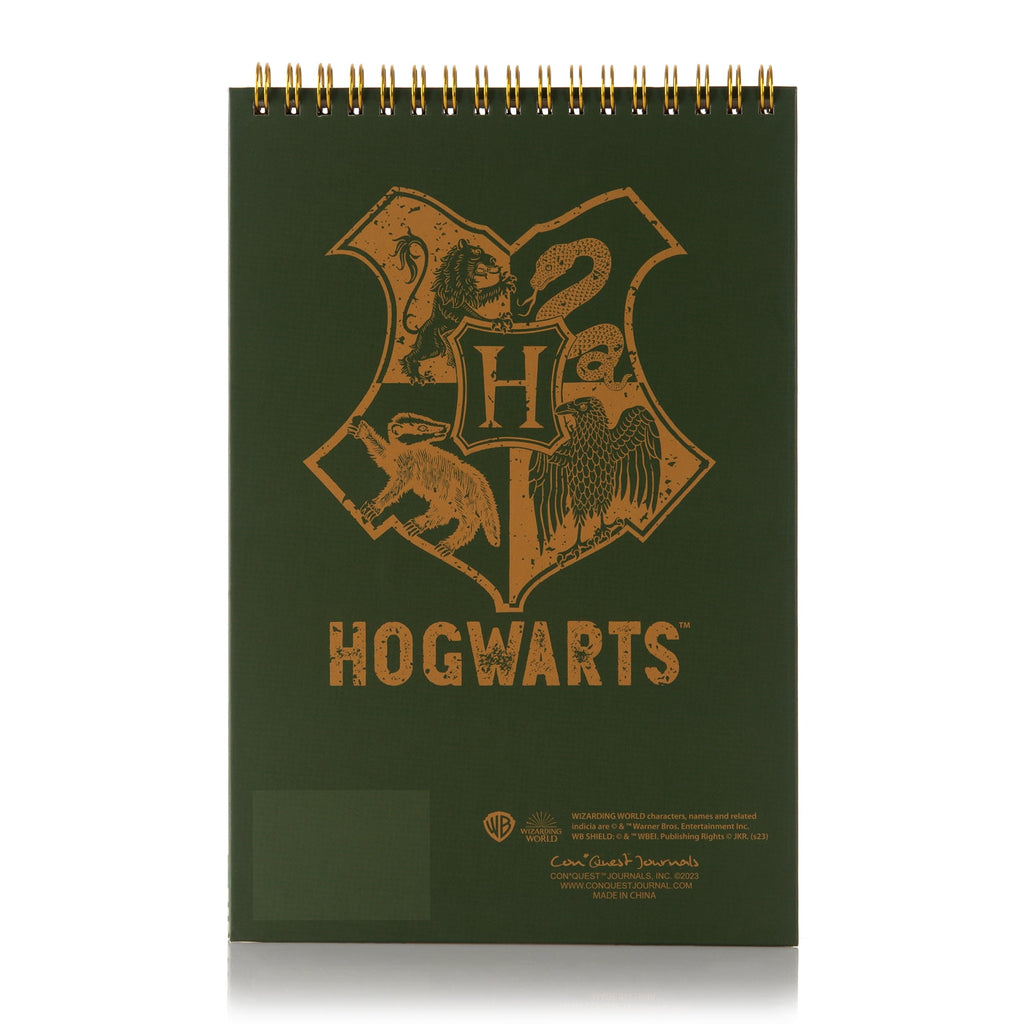 Conquest Journals Harry Potter Herbology Top-Spiral Steno Notepad