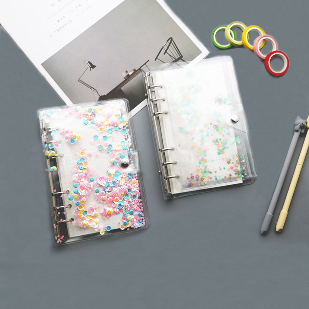 Milue A5 A6 Star Loose Leaf Binder Notebook Inner Core Cover Journal Planner Office Stationery Supplies